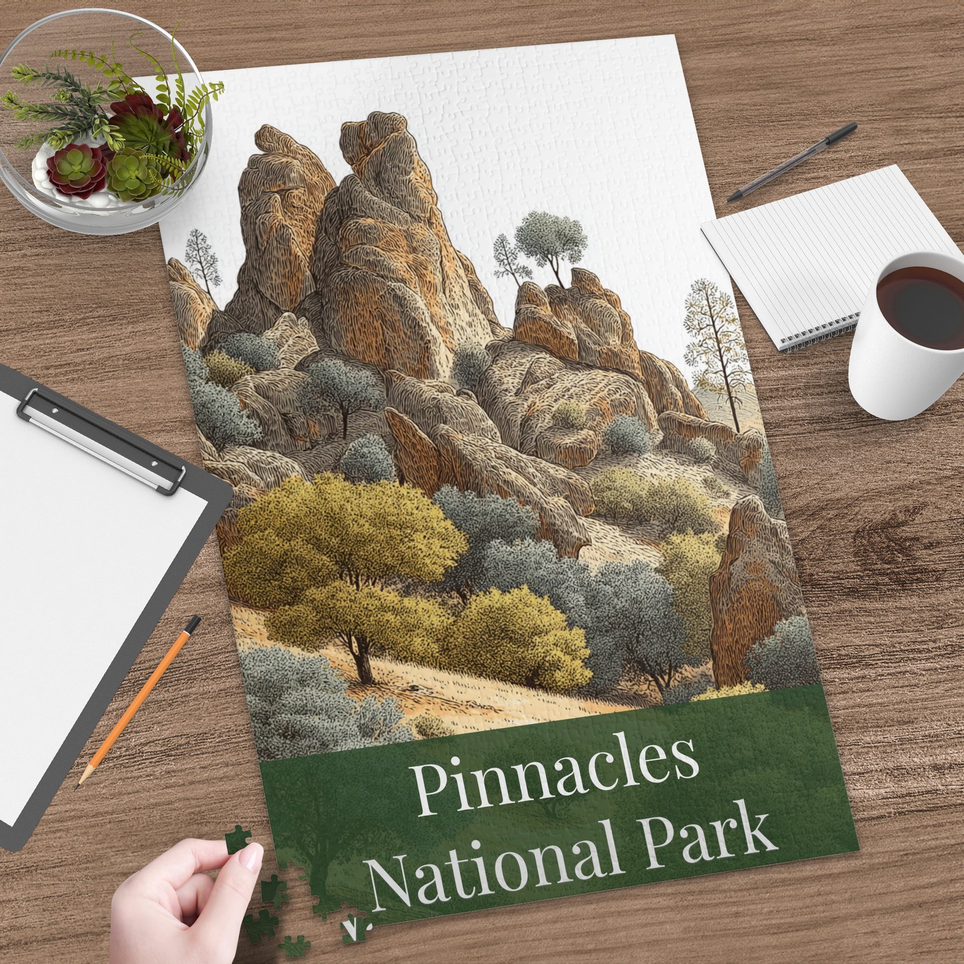Pinnacles National Park Jigsaw Puzzle with Scenic View