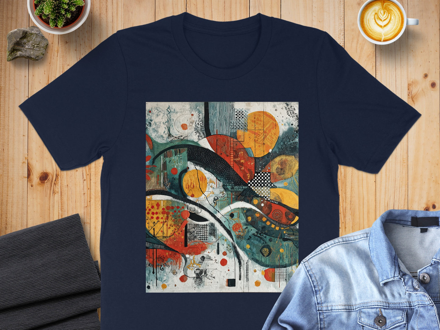 Dynamic Abstract Art Print Unique Style product type