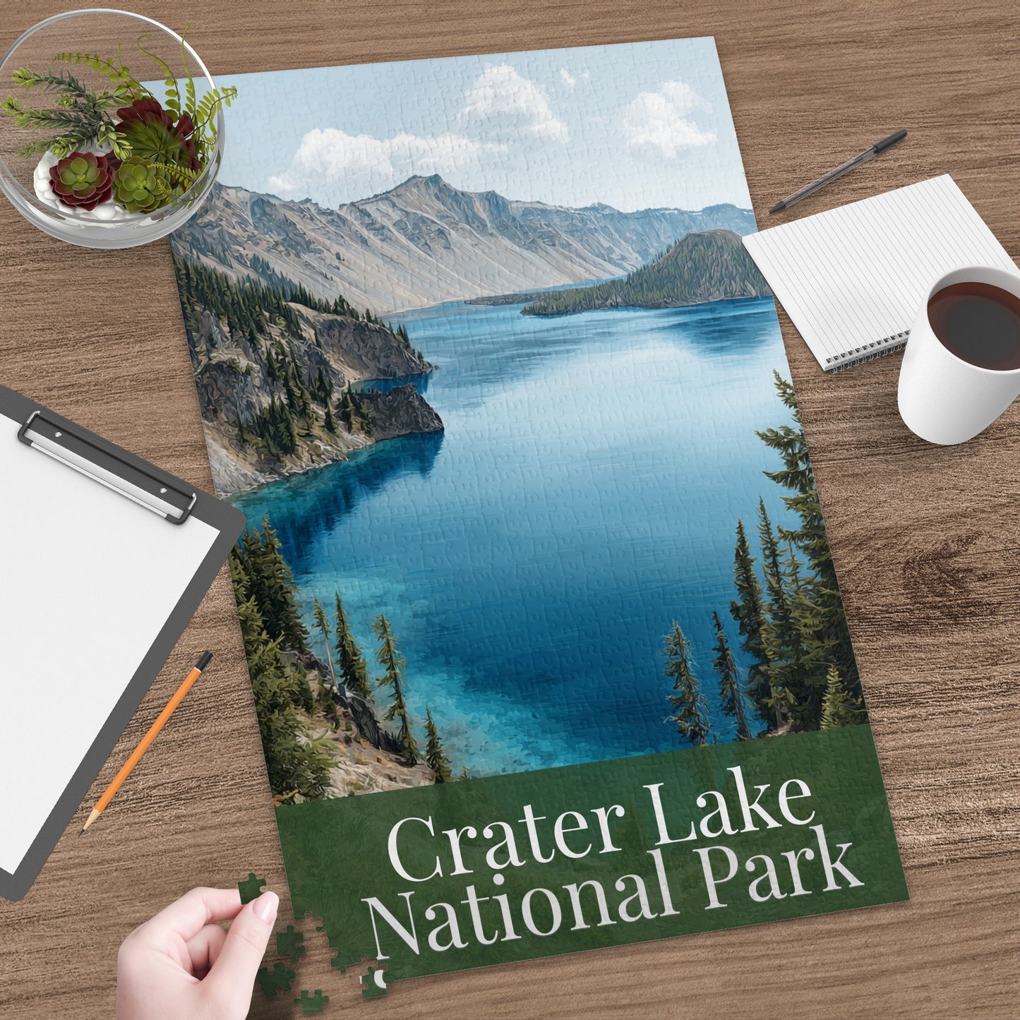 Crater Lake National Park Jigsaw Puzzle