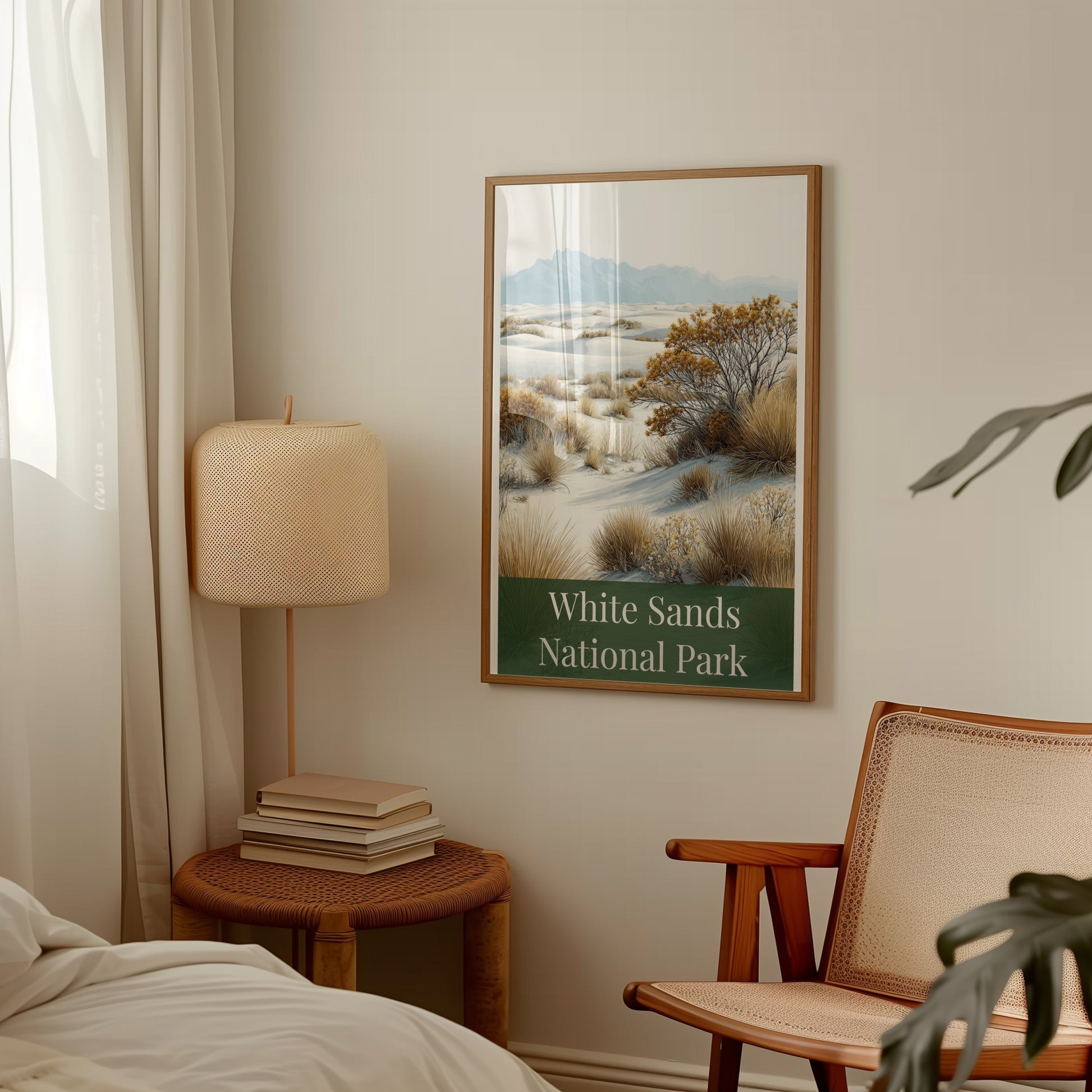 White Sands National Park Wall Art Decor Print