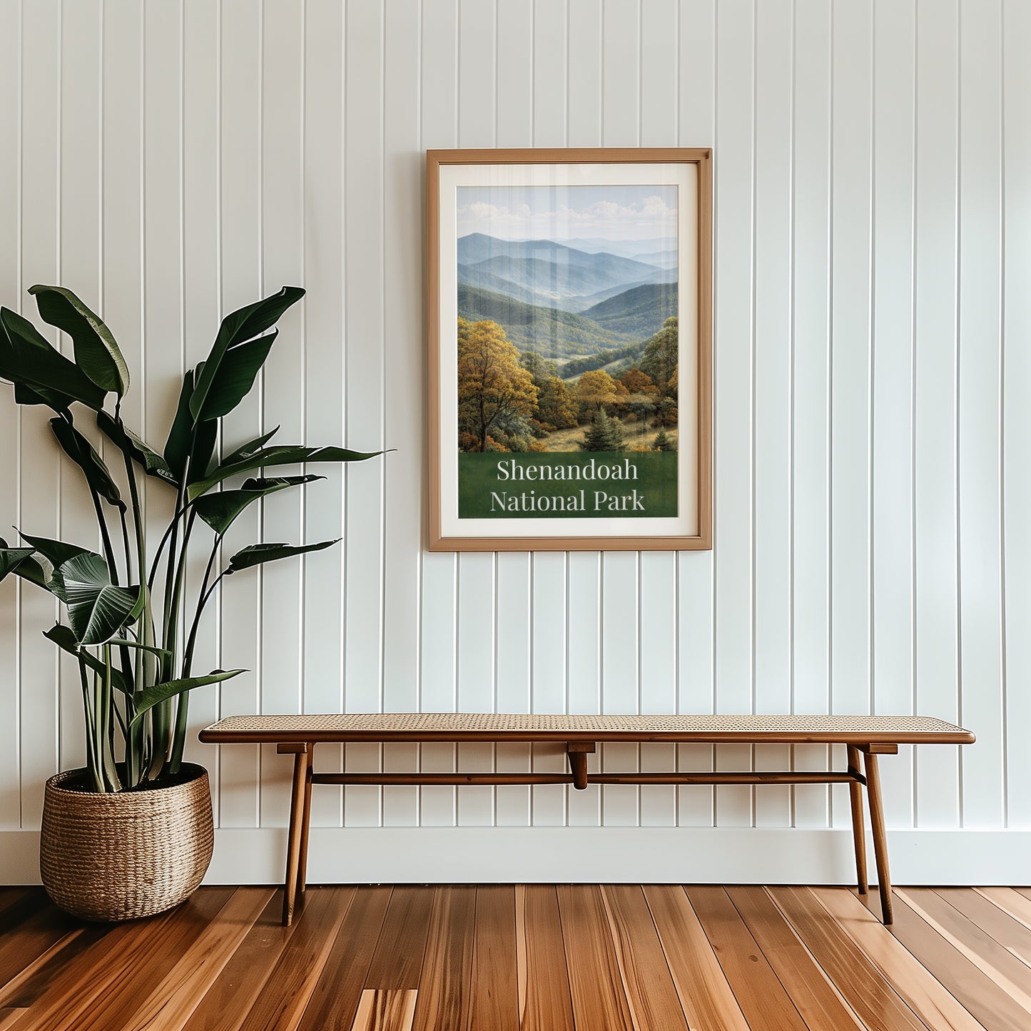 Shenandoah National Park Framed Art Print for Sale