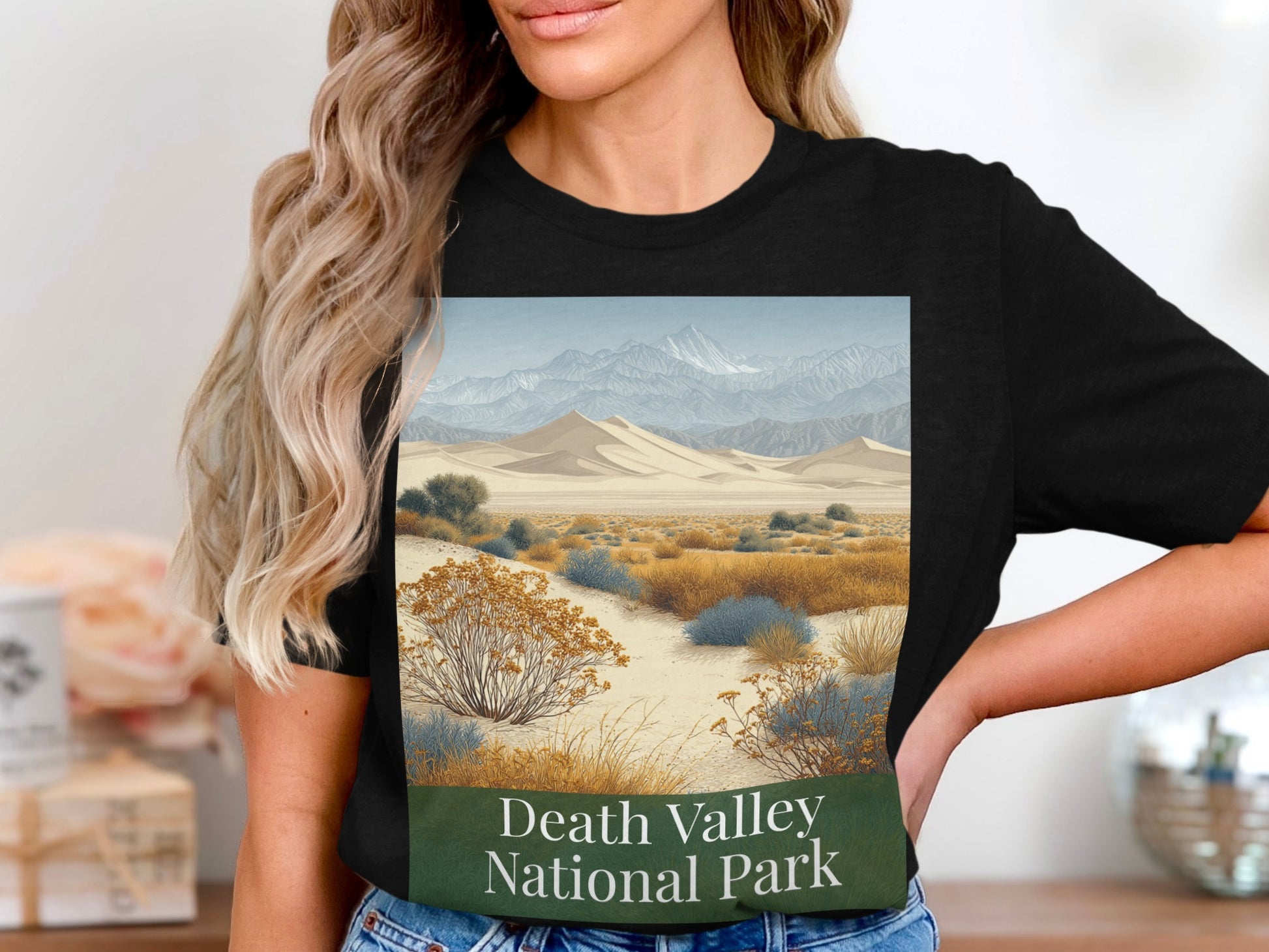 Scenic Death Valley National Park Graphic Tee