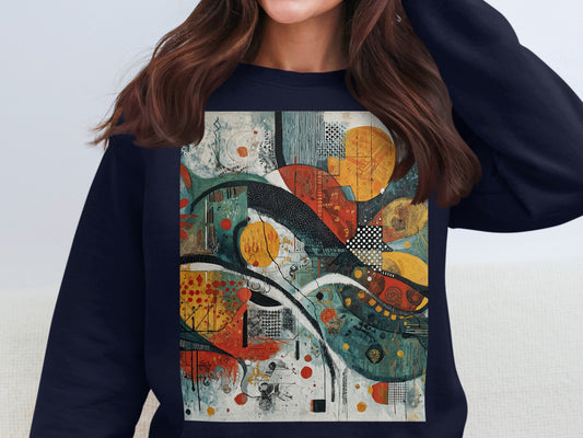Modern Abstract Design Vibrant Artistic Print Pullover product type
Abstract Art
Modern Design
Vibrant Colors
Artistic Print
Unique Style
Contemporary
Patterned Top
Graphic Sweatshirt
Expressive Art
Colorful Apparel
Statement Piece
Wearable Art
Abstract Graphic
Geometric Art
Organic Shapes
Dynamic Pattern
Abstract Painting
Art Inspired
Bold Print
Artistic Clothing