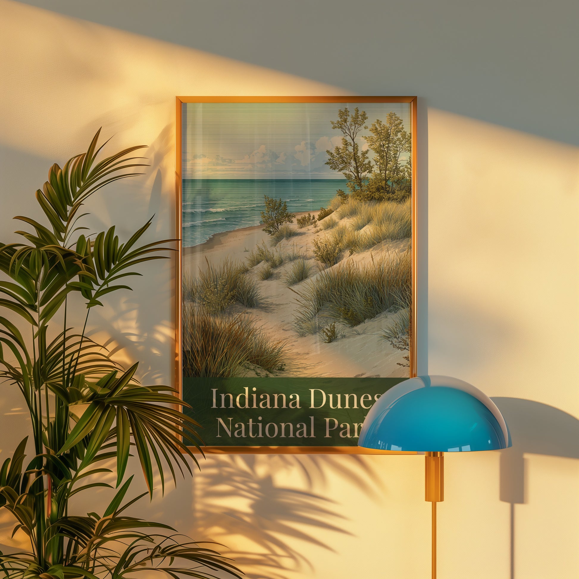 Indiana Dunes National Park Framed Art Print