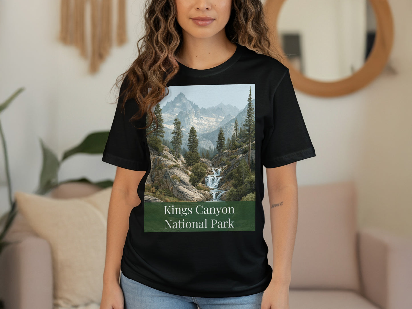 Kings Canyon National Park Scenic View T-shirt