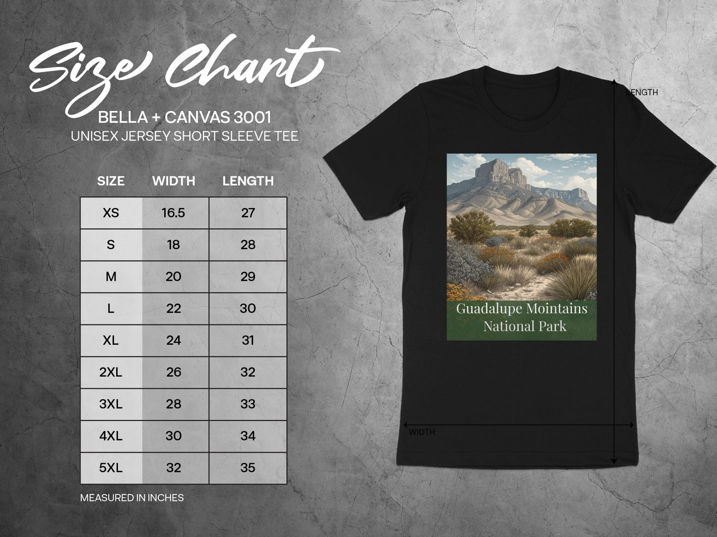 Guadalupe Mountains National Park T-shirt