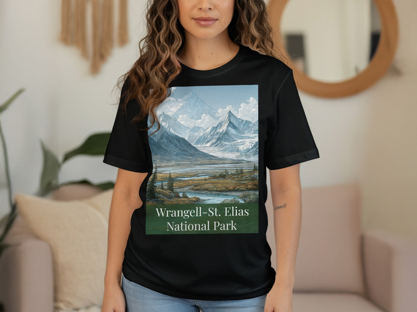 Wrangell St Elias National Park scenic shirt