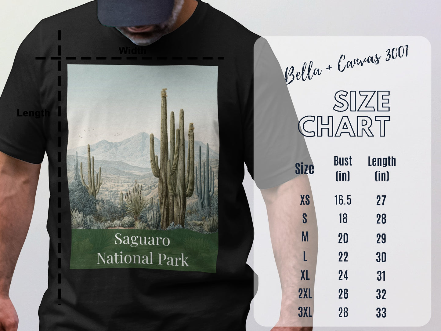 Saguaro National Park Graphic T-Shirt