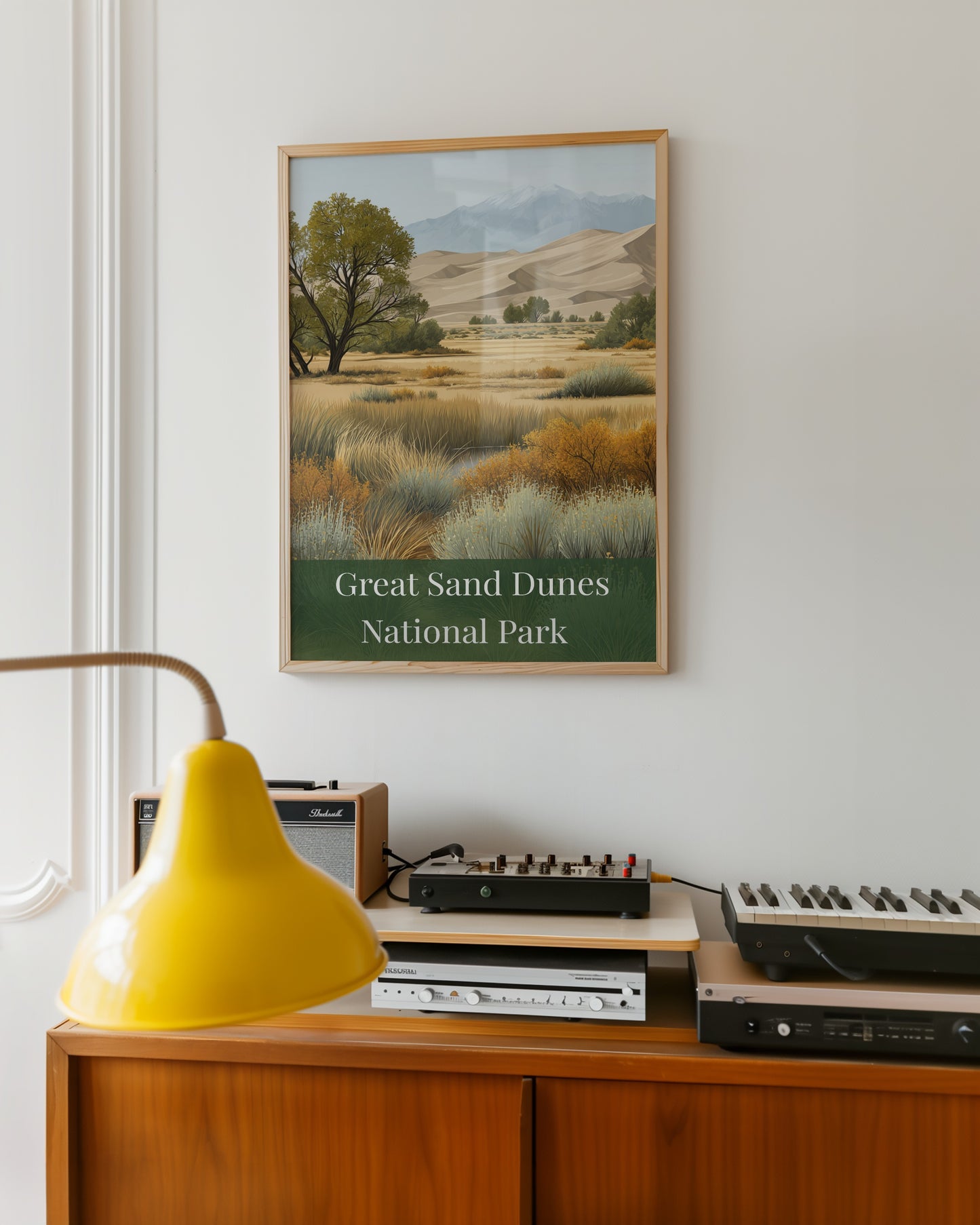 Great Sand Dunes National Park Poster Wall Art Decor