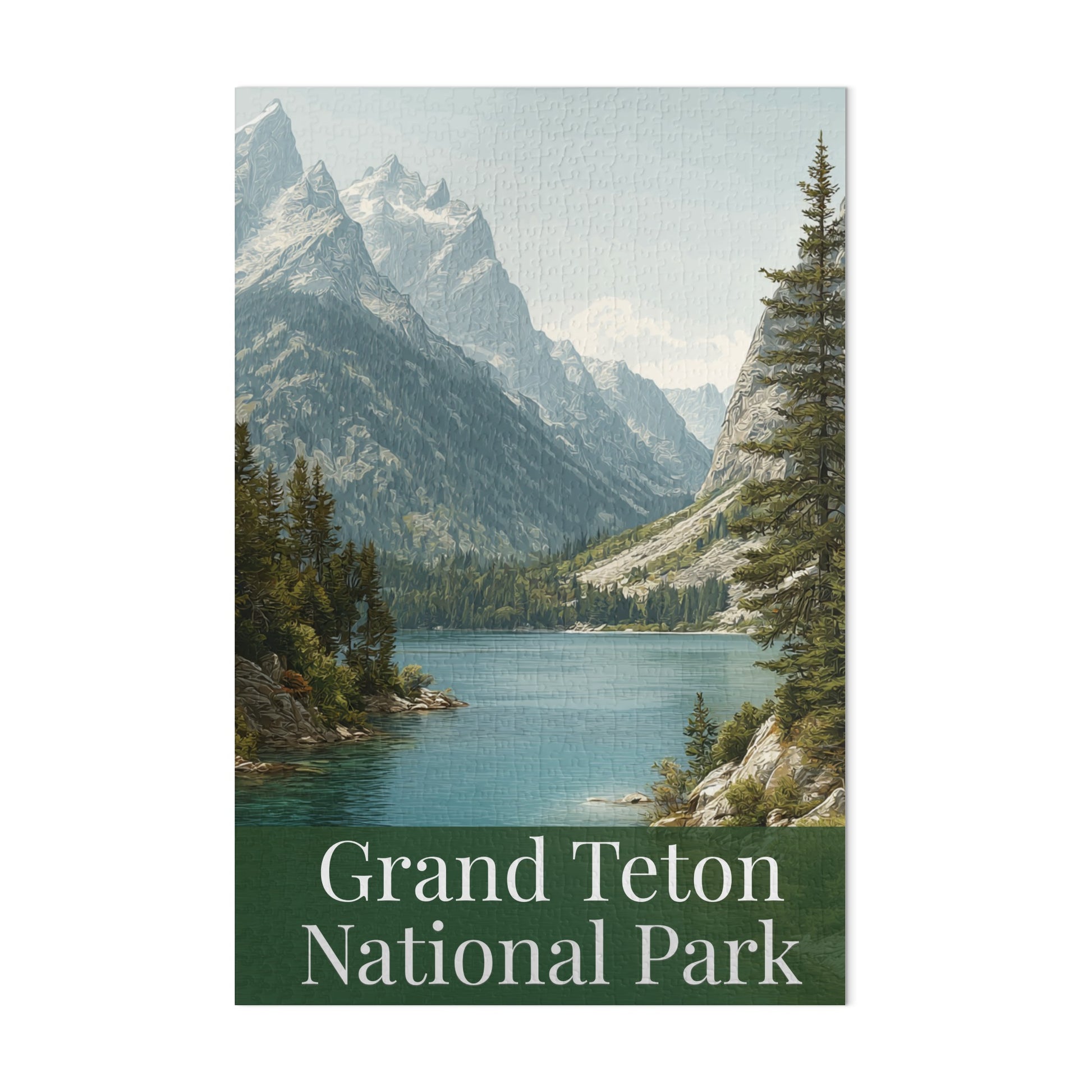 Grand Teton National Park Scenic Puzzle