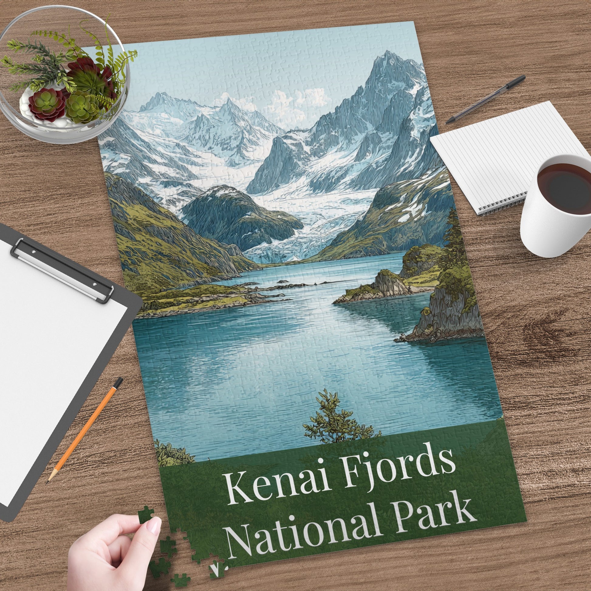 Kenai Fjords National Park Scenic Puzzle