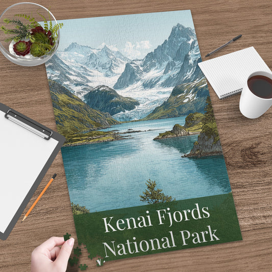 Kenai Fjords National Park Scenic Puzzle