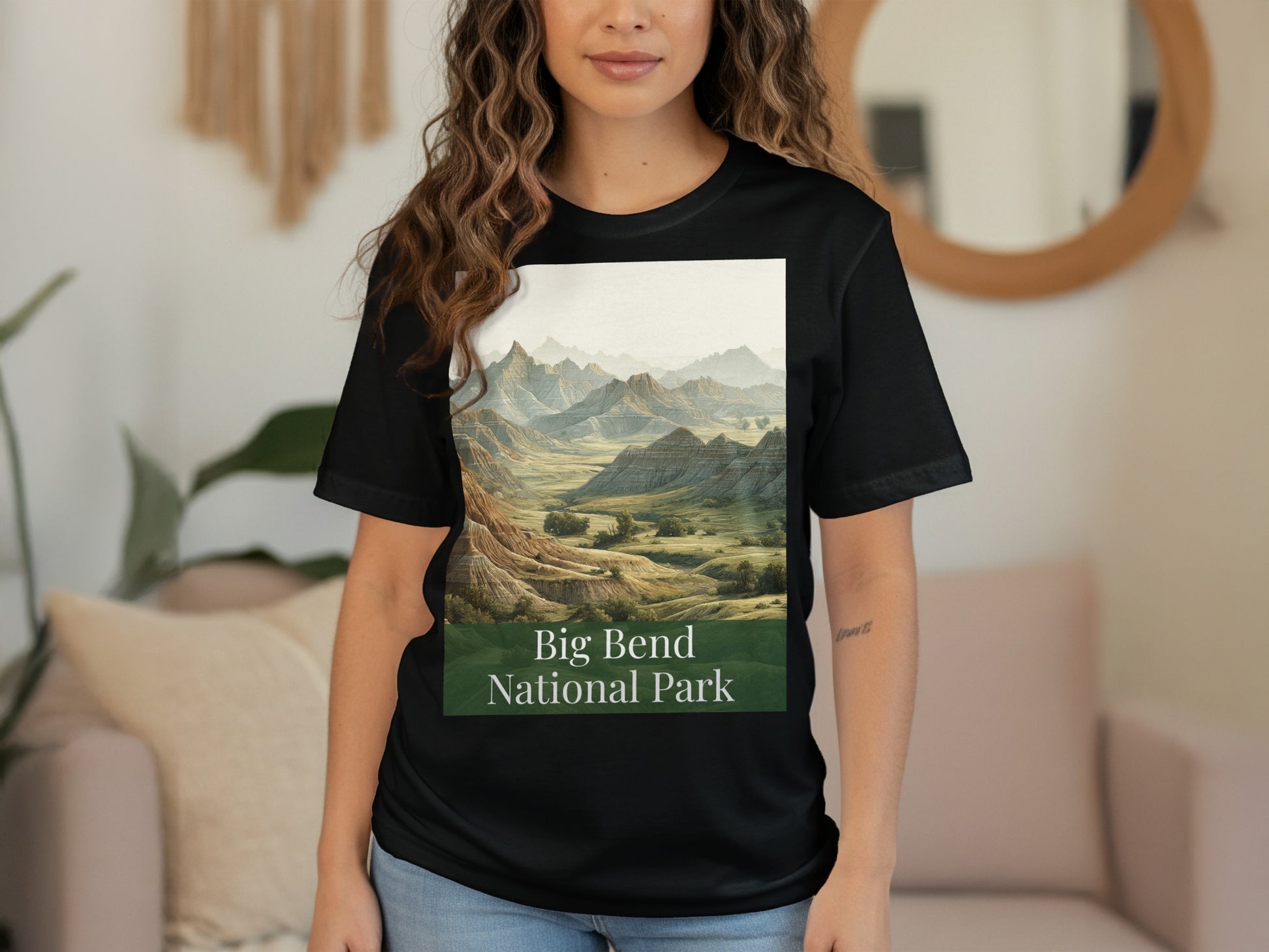Scenic Big Bend National Park Graphic Tee