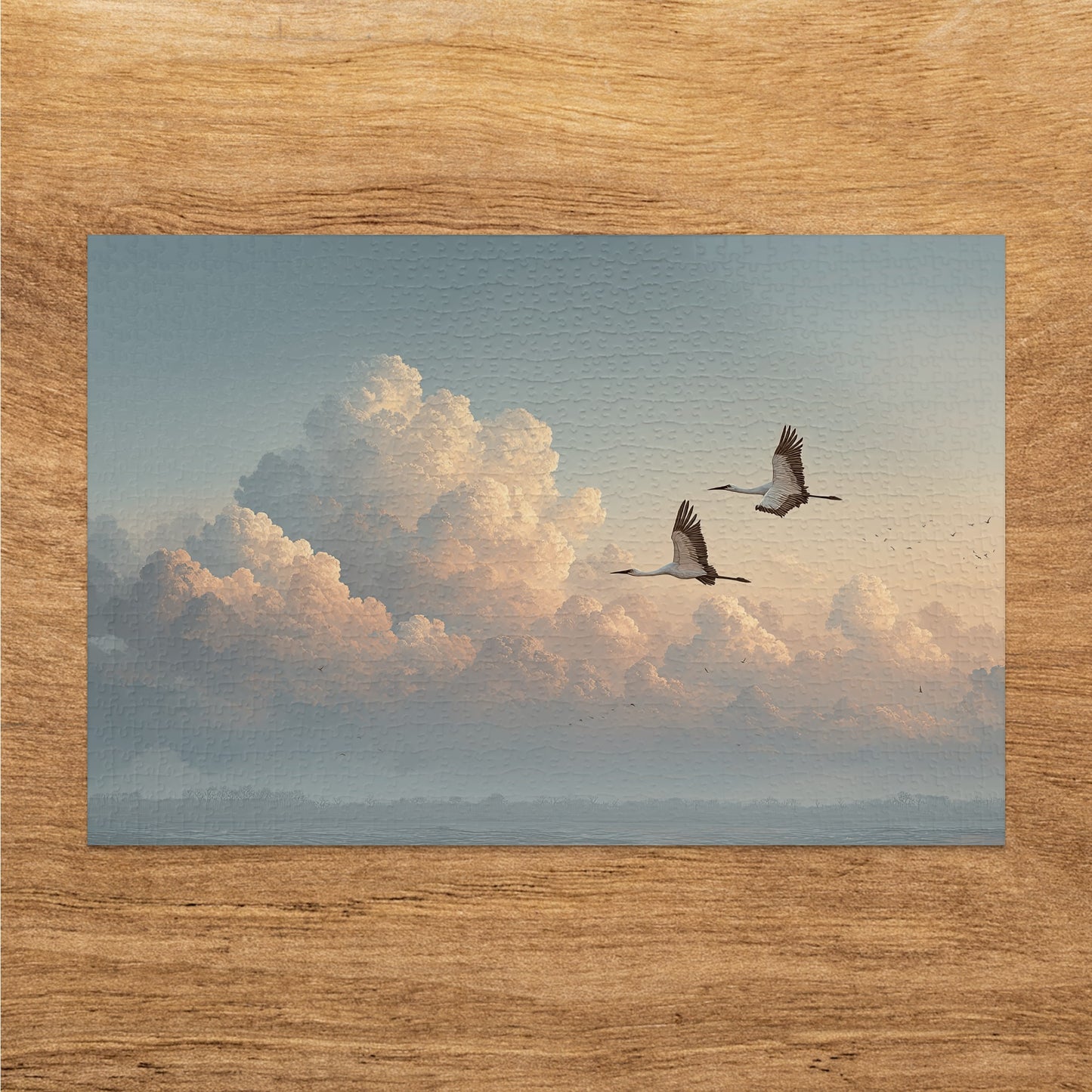 Soaring Above Clouds Scenic Jigsaw Puzzle