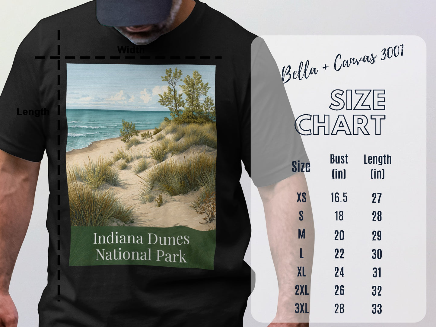 Indiana Dunes National Park Graphic Tee