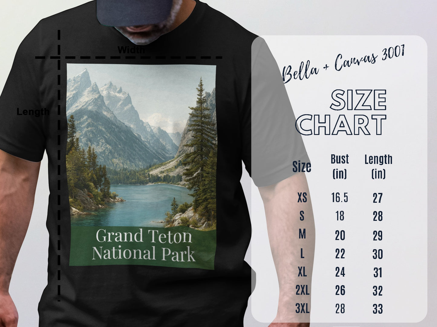 Grand Teton National Park Scenic T-Shirt