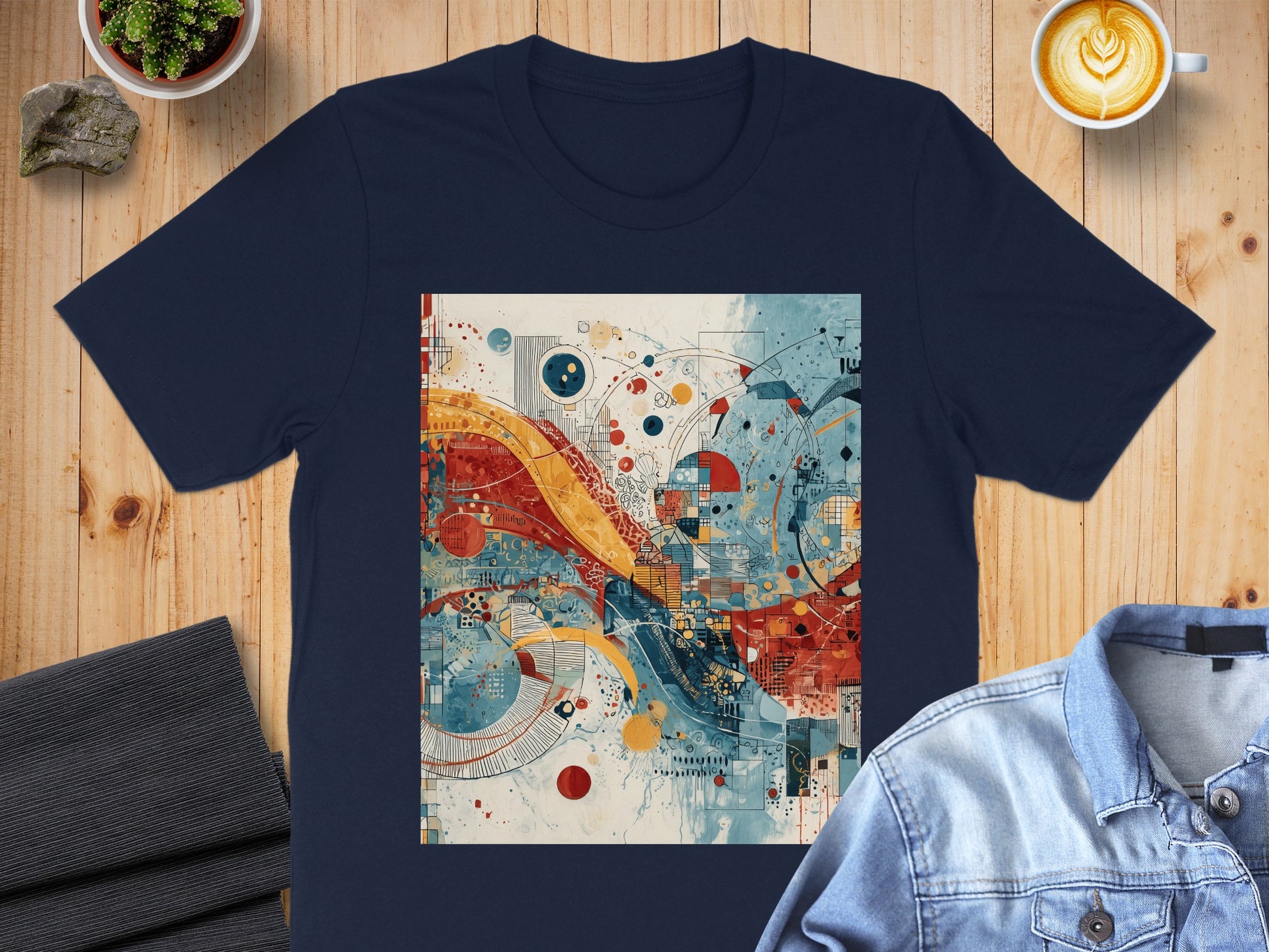 Abstract Geometric Modern Art Colorful Pattern product type
Abstract Design Geometric Pattern Modern Art Colorful Graphic Artistic Print Unique Design Vibrant Colors Digital Art Contemporary Style Doodle Art Sketchy Design Blue Red Yellow Abstract TShirt Graphic Tee Artistic Apparel Creative Pattern Intricate Design Modern Aesthetic Streetwear Style Abstract Clothing