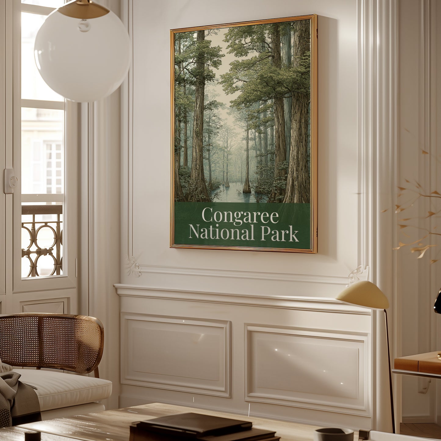 Congaree National Park Art Decor for Home Interior