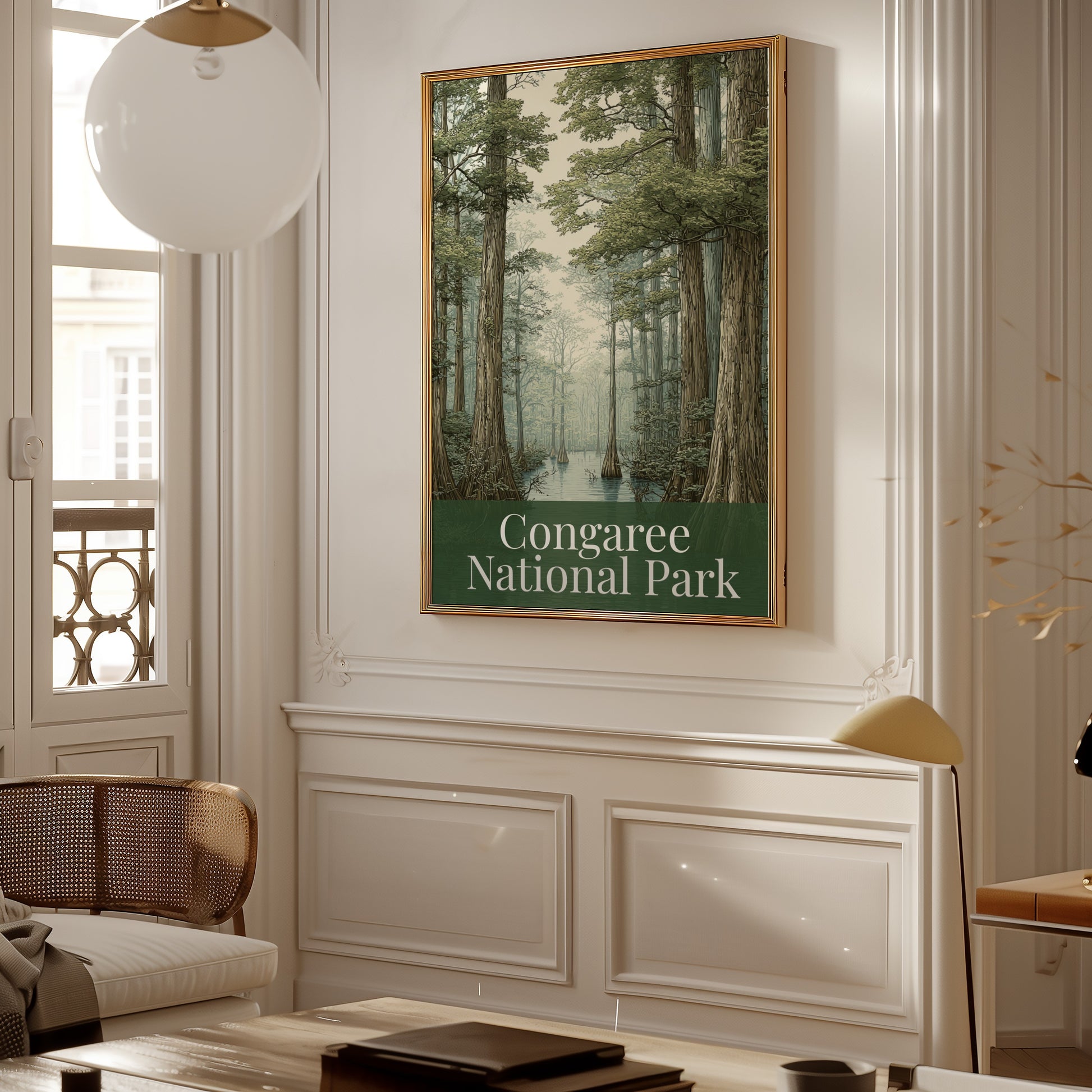 Congaree National Park Art Decor for Home Interior