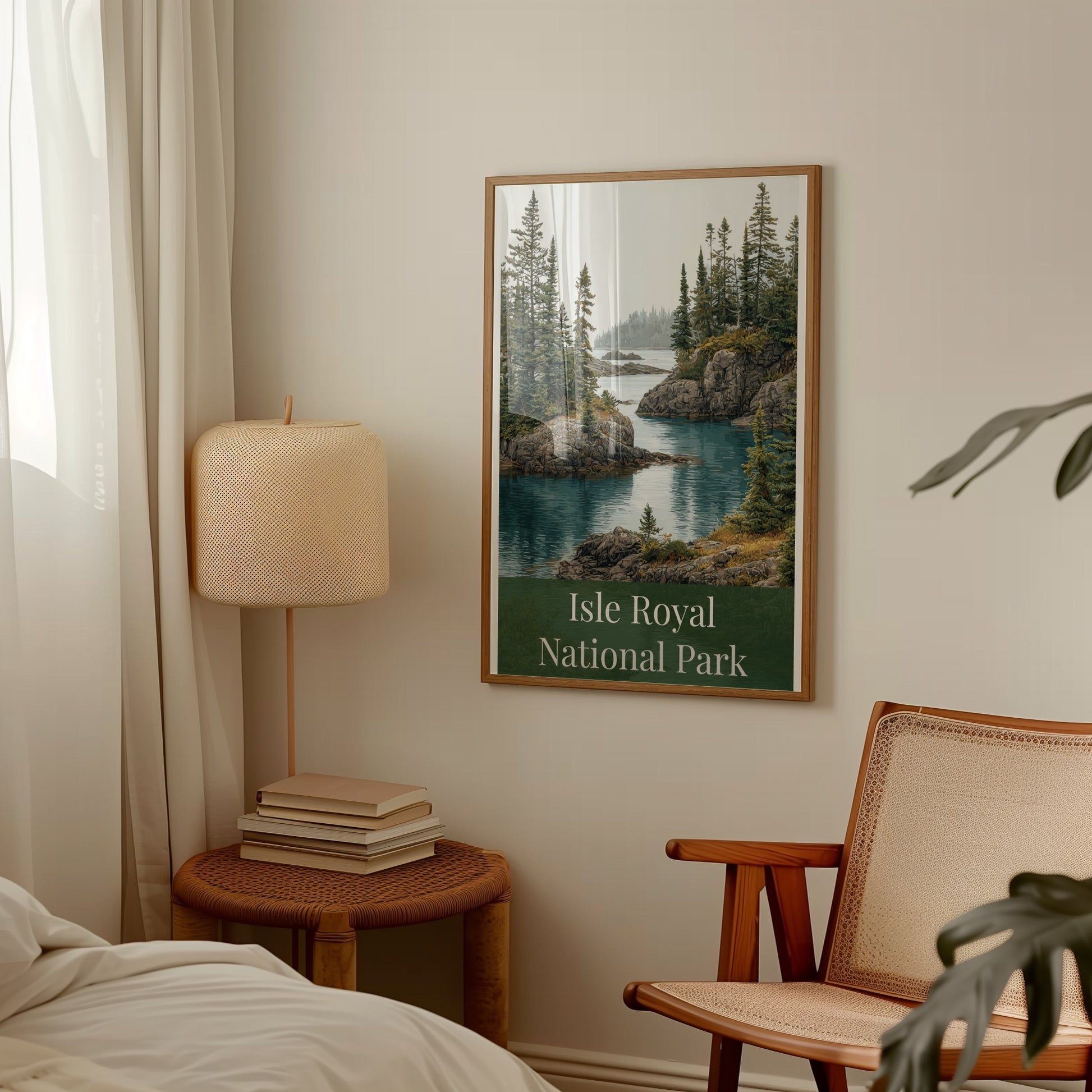 Isle Royal National Park Scenic Wall Art Poster