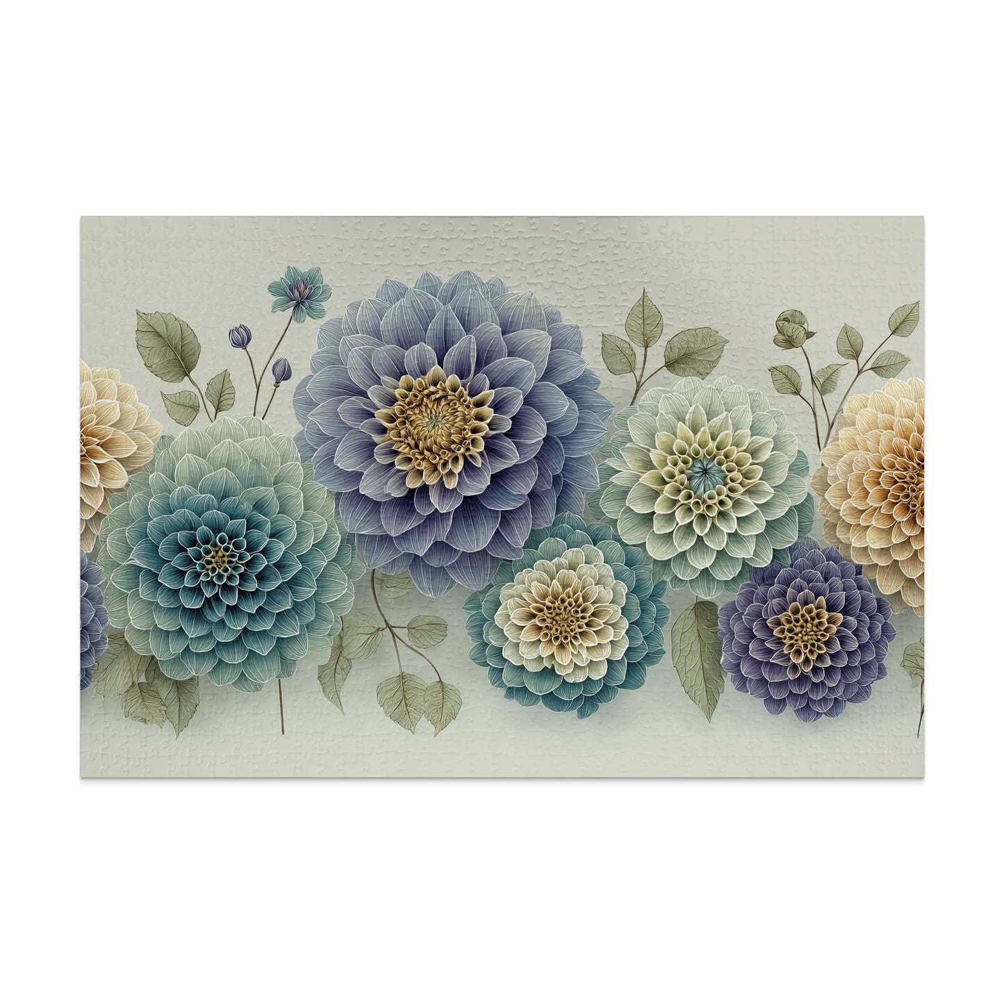 Colorful Floral Print with Detailed Flower Design