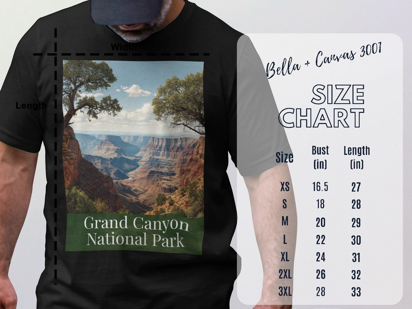 Grand Canyon National Park Graphic Tee Shirt