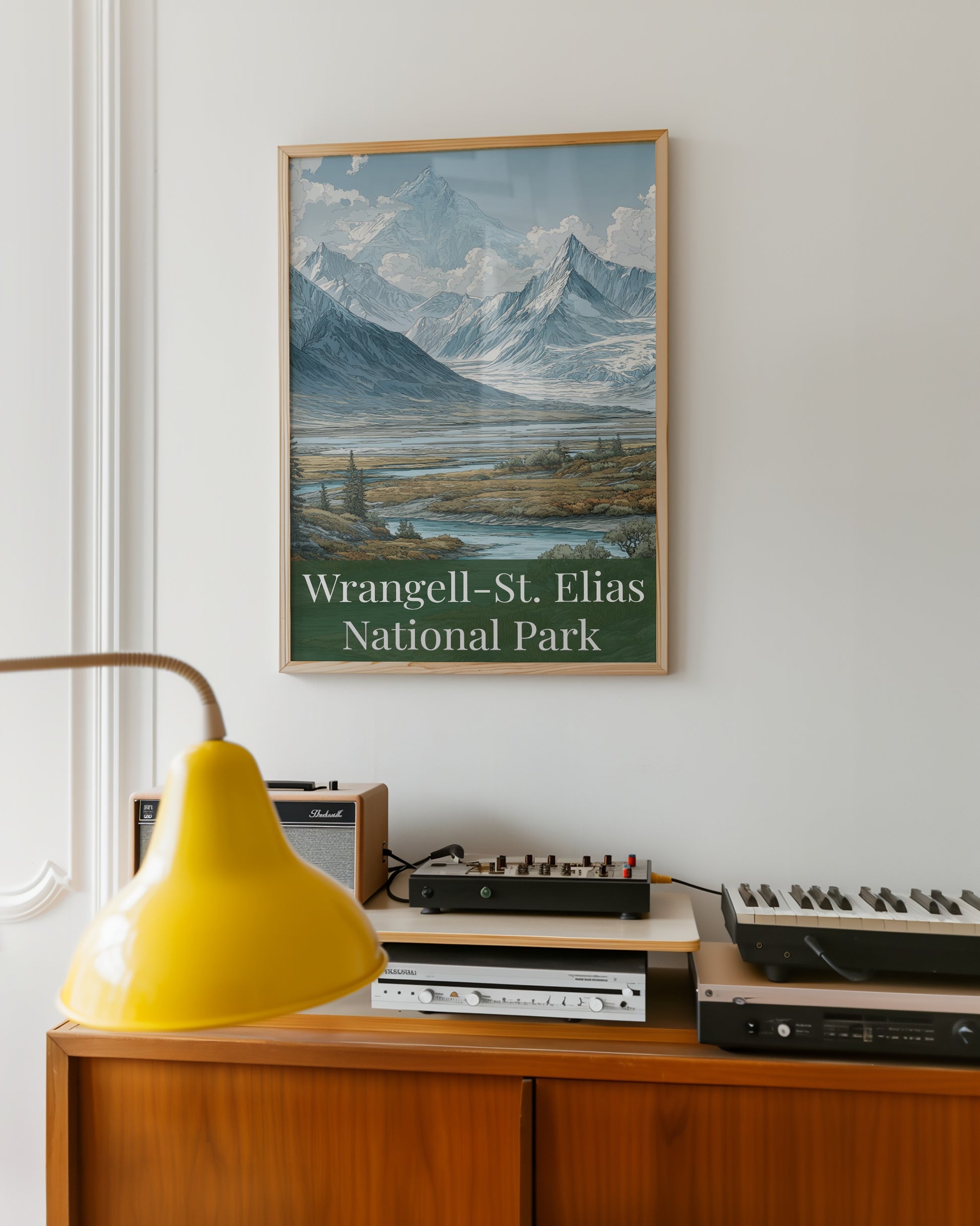 Wrangell-St. Elias National Park wall art product