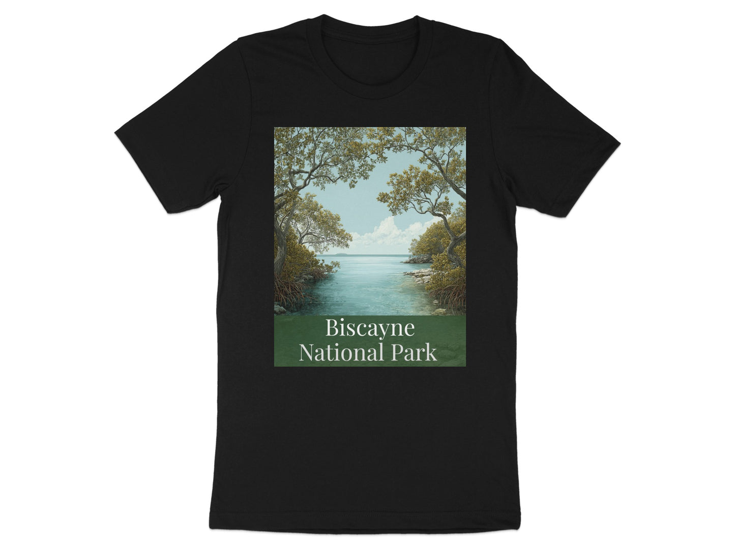 Scenic Biscayne National Park Graphic T-Shirt