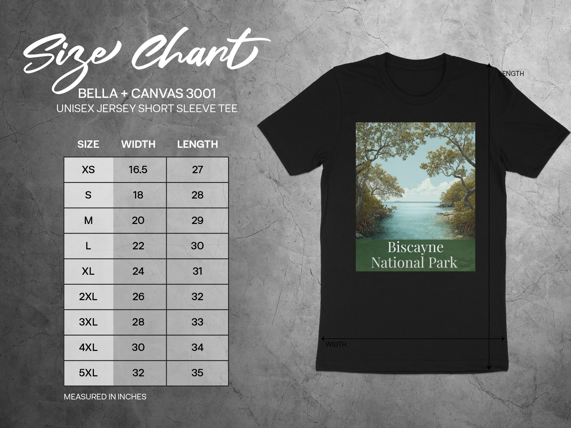 Biscayne National Park Graphic Unisex Tee Shirt