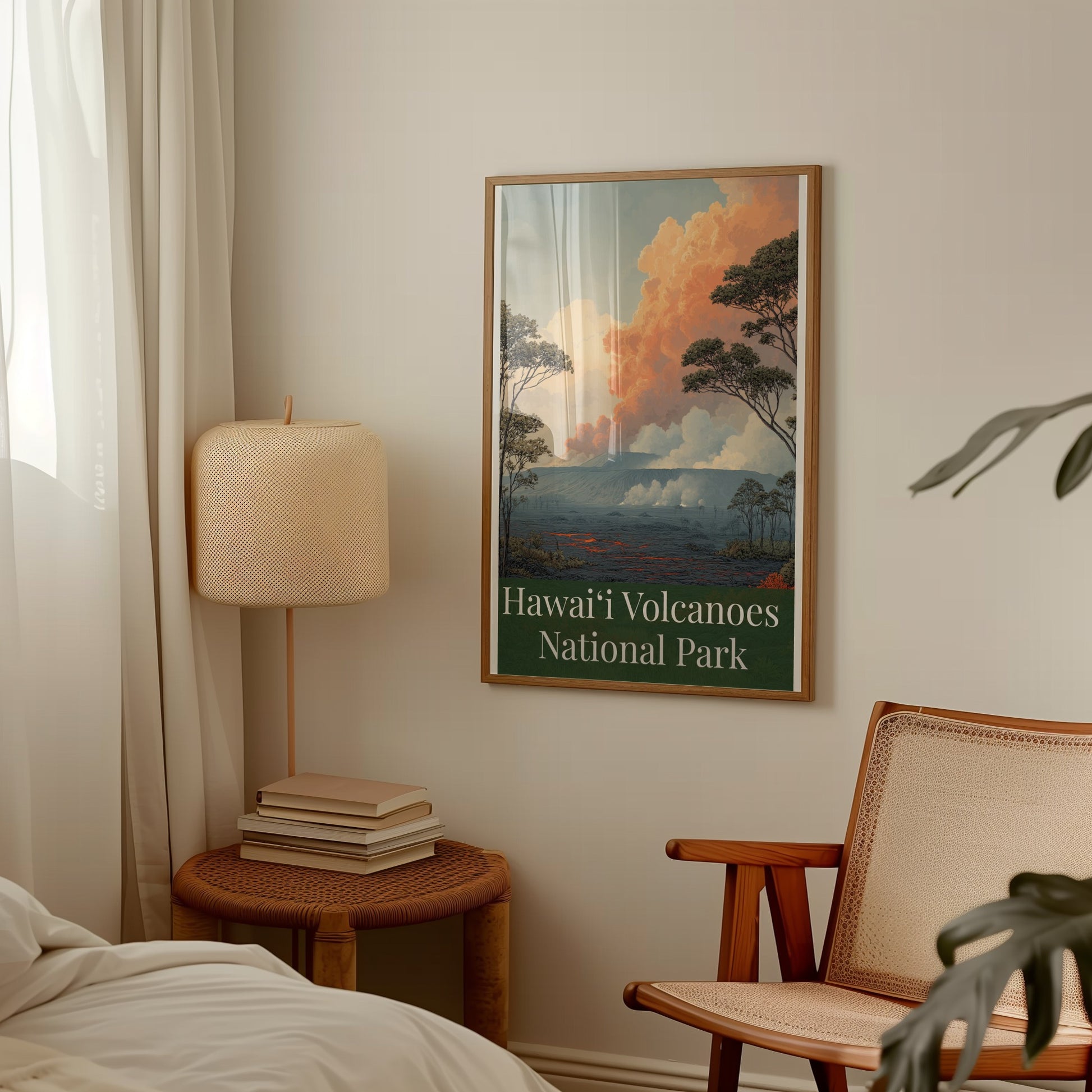Hawai'i Volcanoes National Park Poster Wall Art