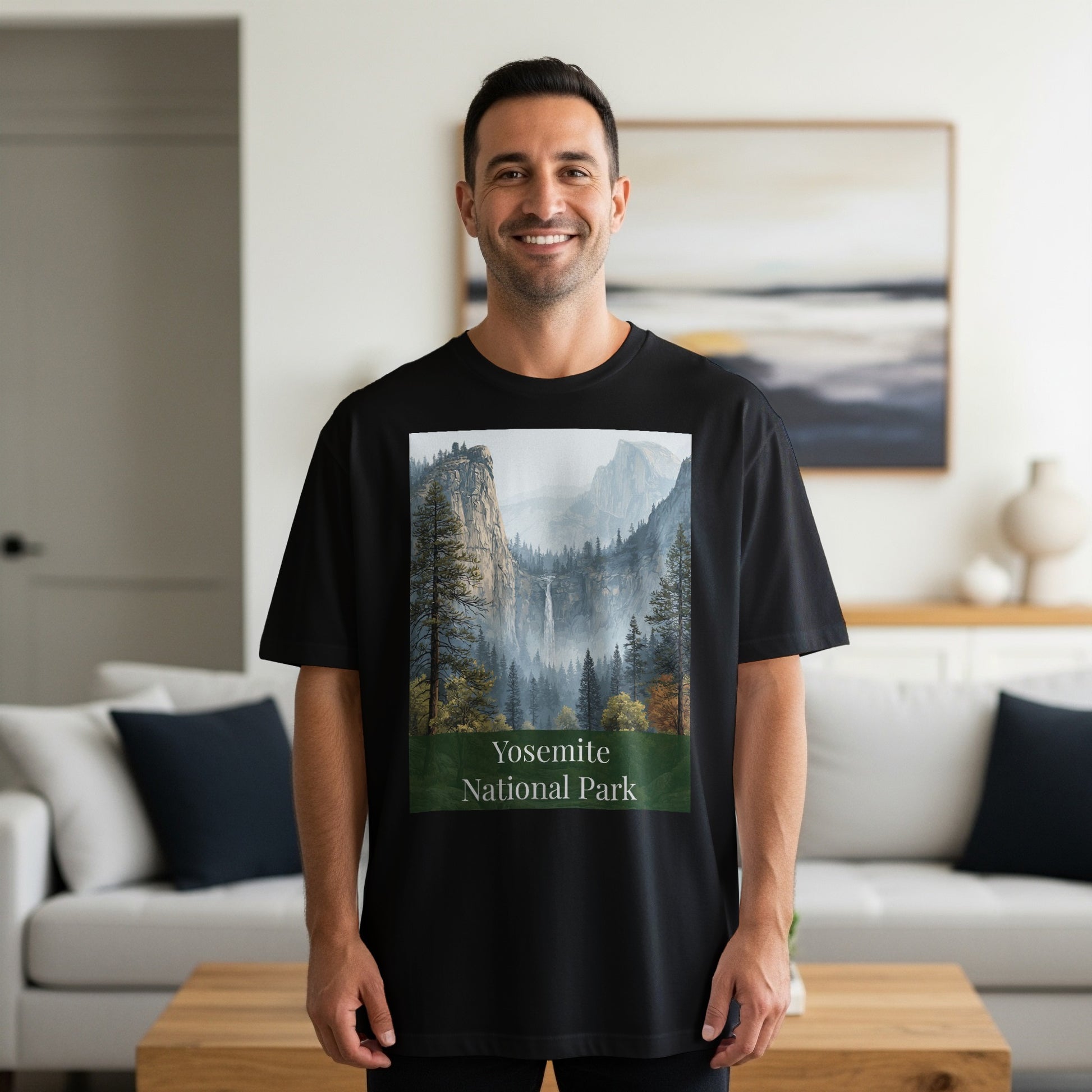 Yosemite National Park Graphic Print T-Shirt