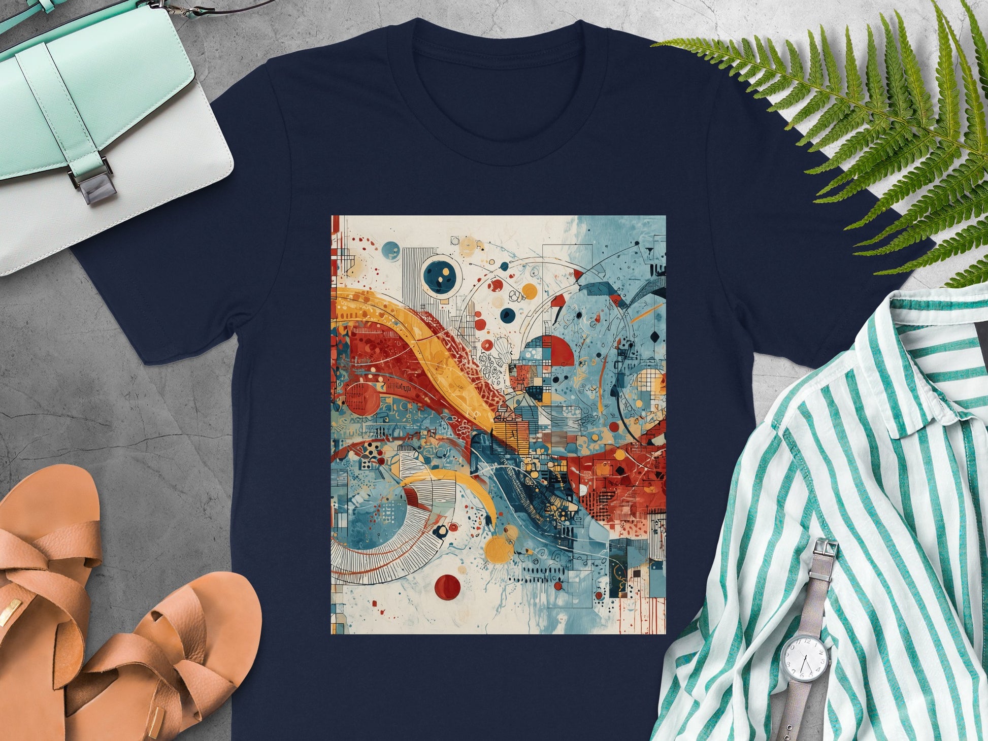 Abstract Art Geometric Design Print Dark Blue product type
Abstract
Geometric
Art print
Dark blue
Modern art
Unique design
Colorful print
Artistic graphic
Contemporary
Tee shirt
Graphic tee
Patterned top
Urban style
Streetwear
Casual fashion
Designer tee
Bold print
Vibrant colors
Expressive art
Creative apparel