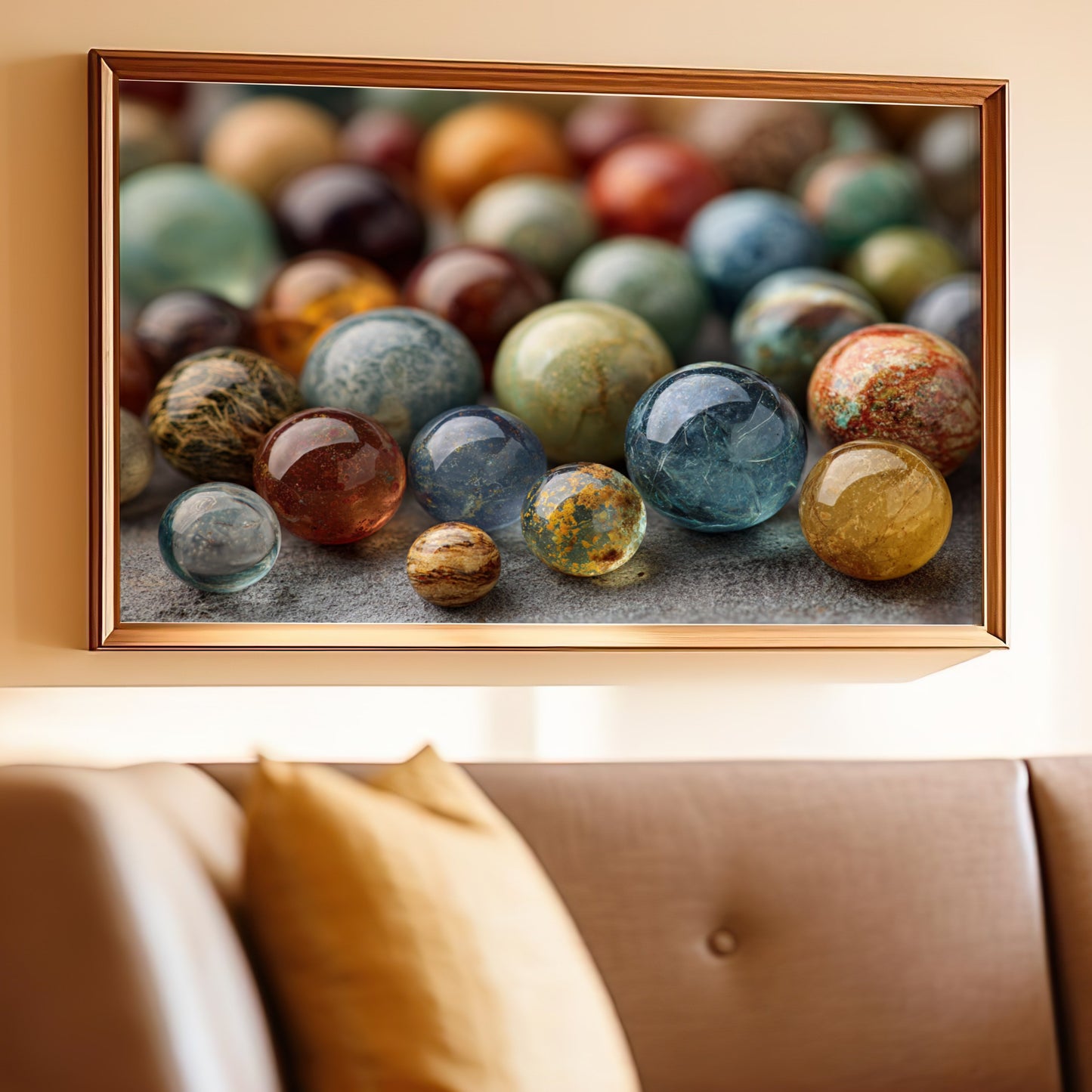 Beautiful Decorative Spheres Artwork for Wall Display
