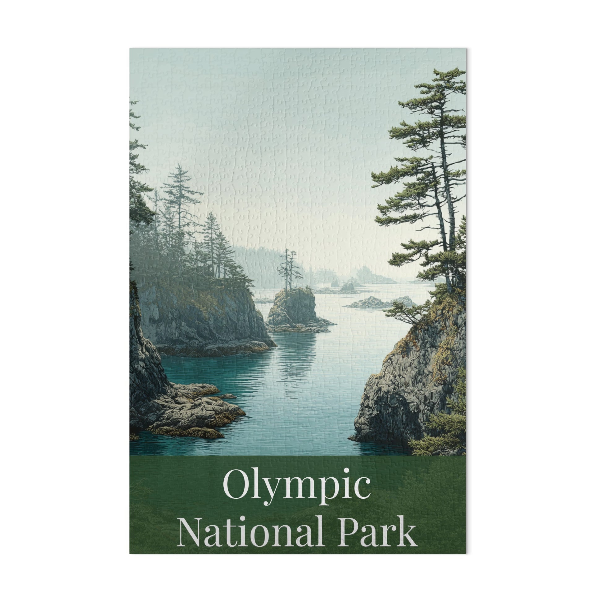 Olympic National Park Scenic View Puzzle