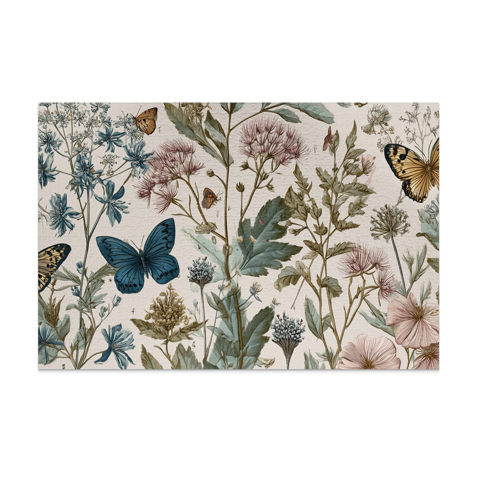 Vintage Botanical Butterflies Floral Garden Product Type