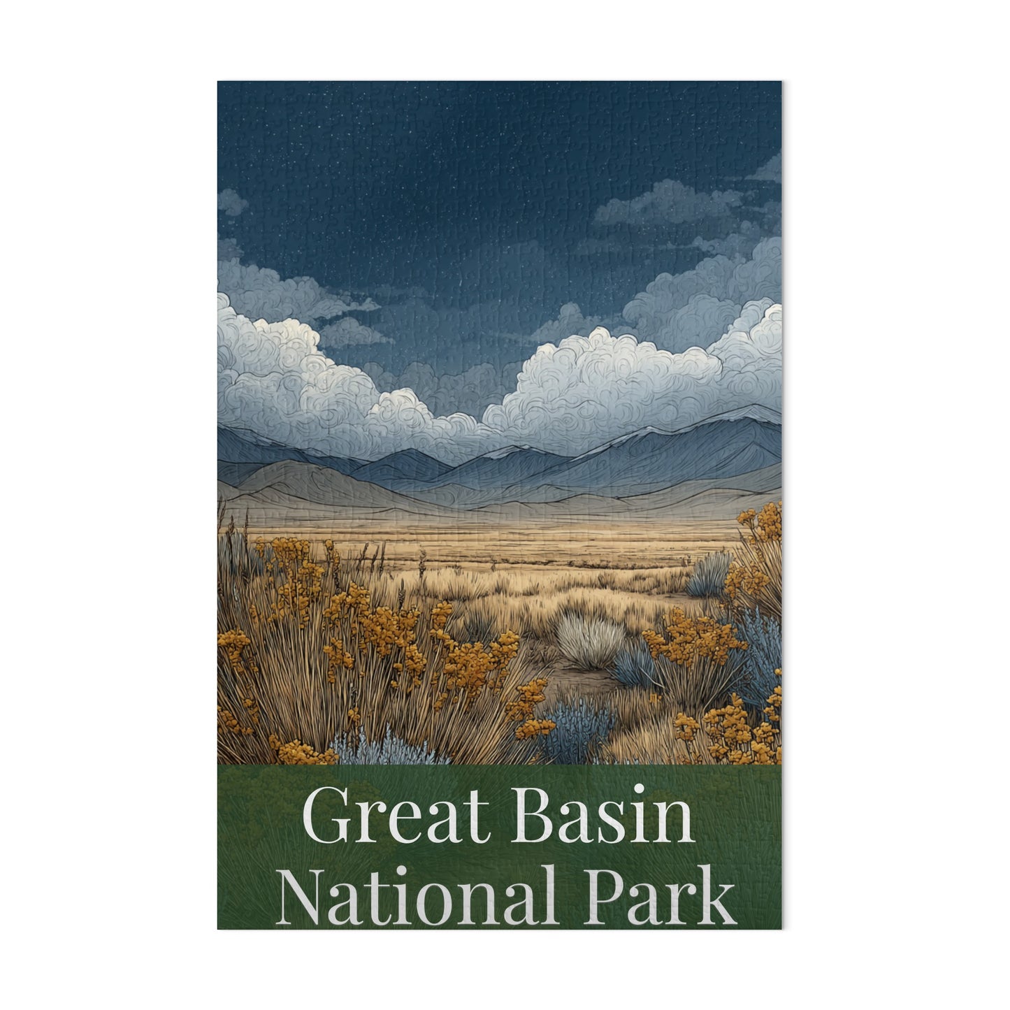 Great Basin National Park Scenic Landscape Puzzle