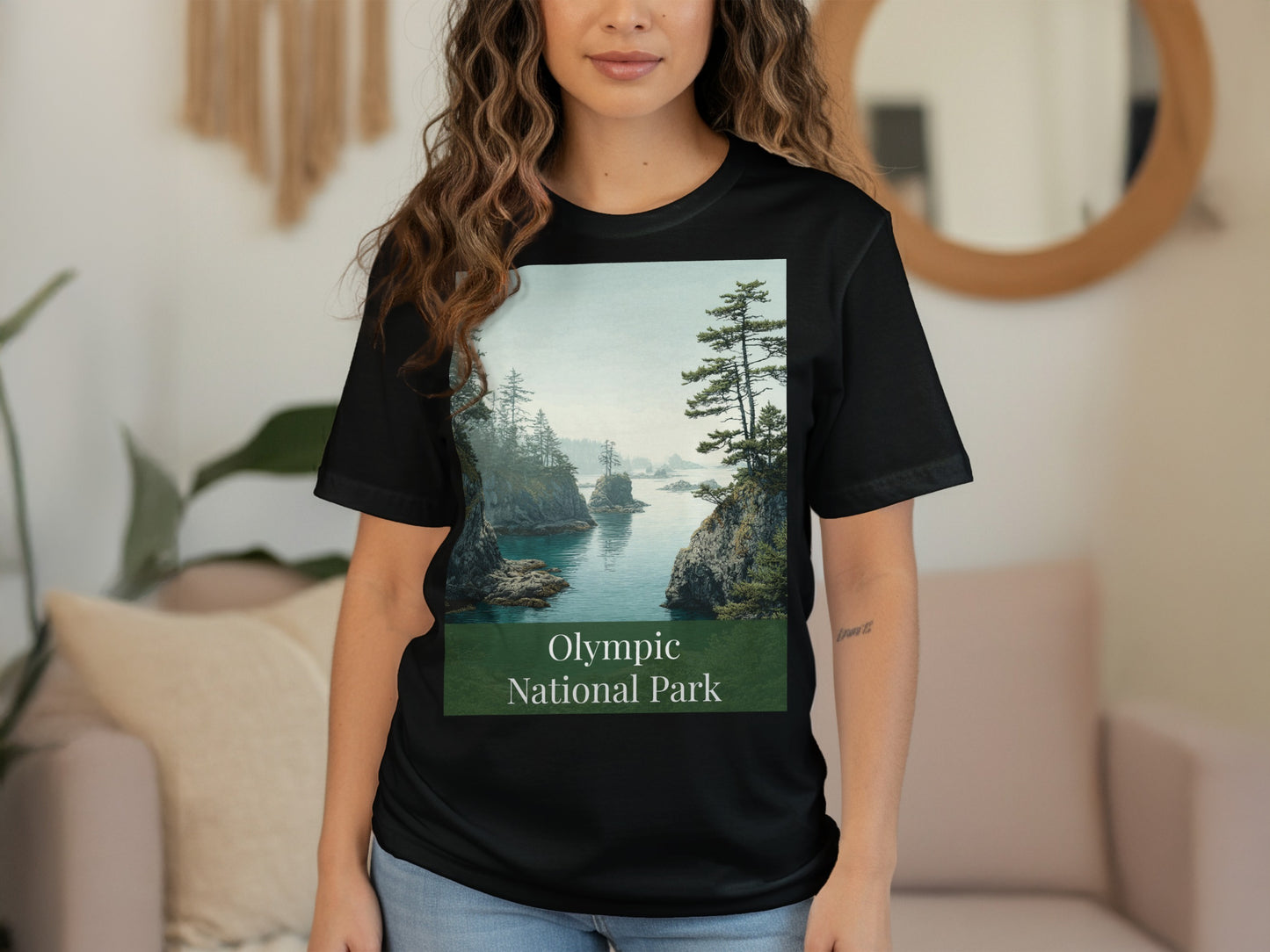 Olympic National Park Graphic T-shirt