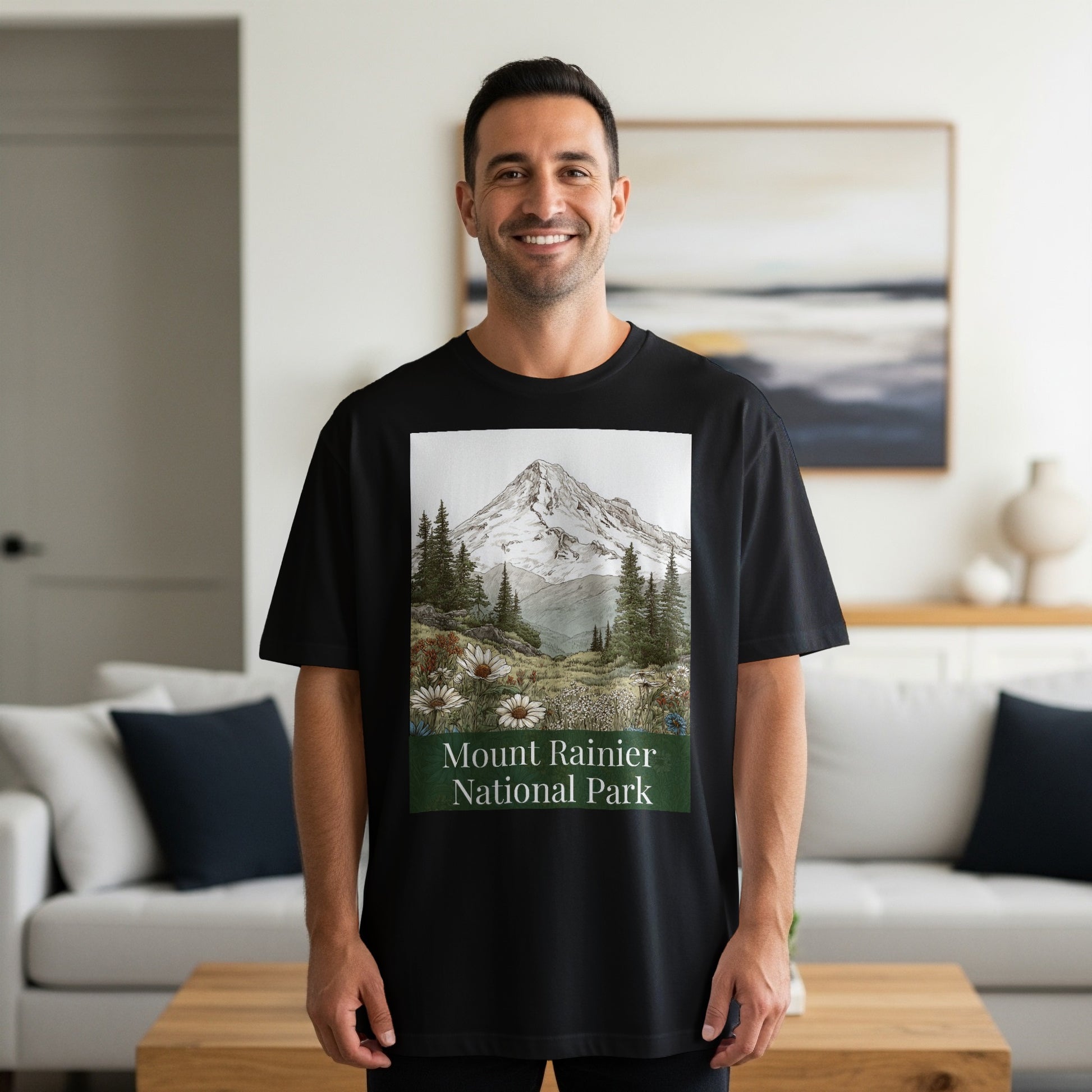 Mount Rainier National Park Graphic Tee