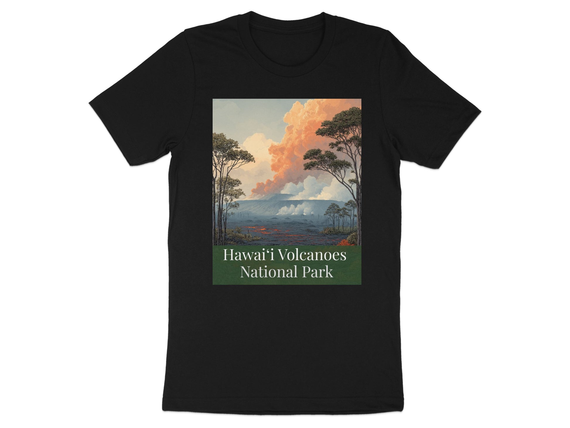 Stunning Hawai'i Volcanoes National Park T-shirt