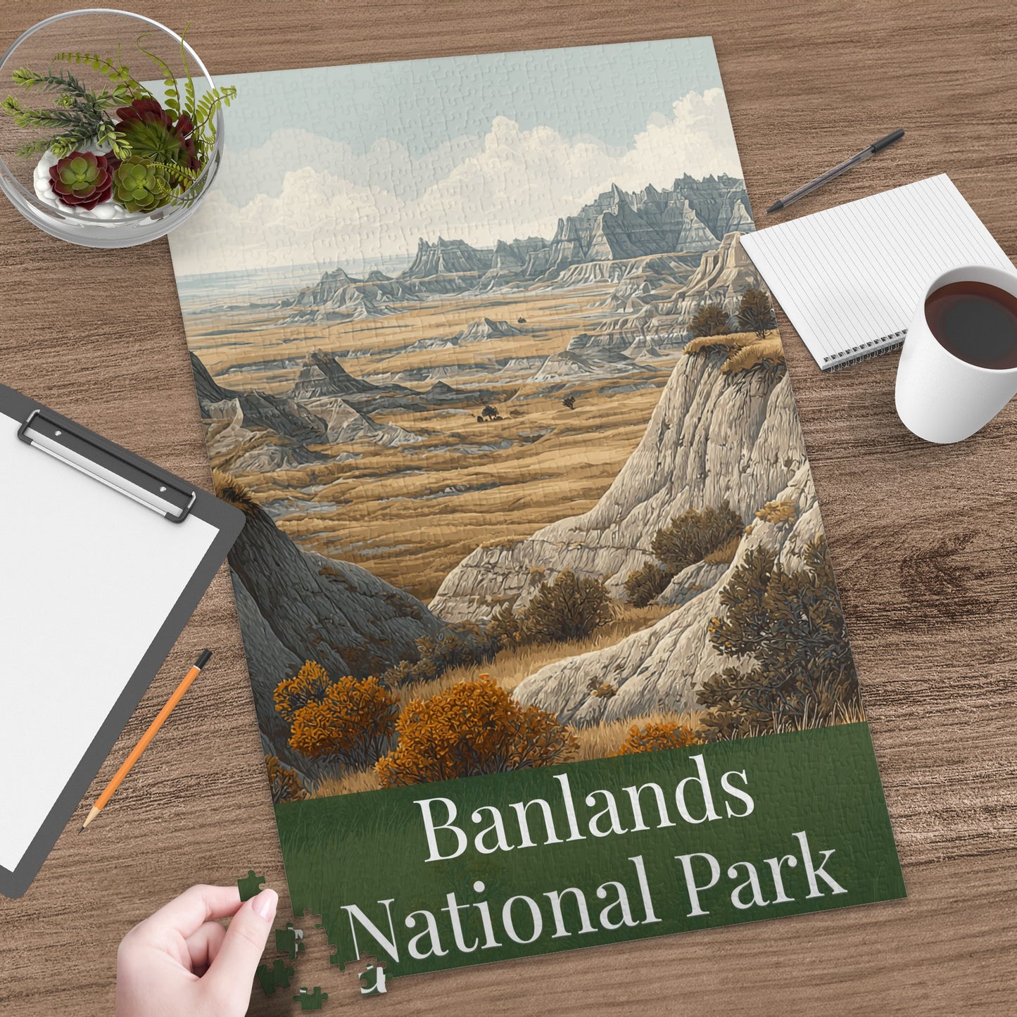 Banlands National Park Jigsaw Puzzle with Stunning View