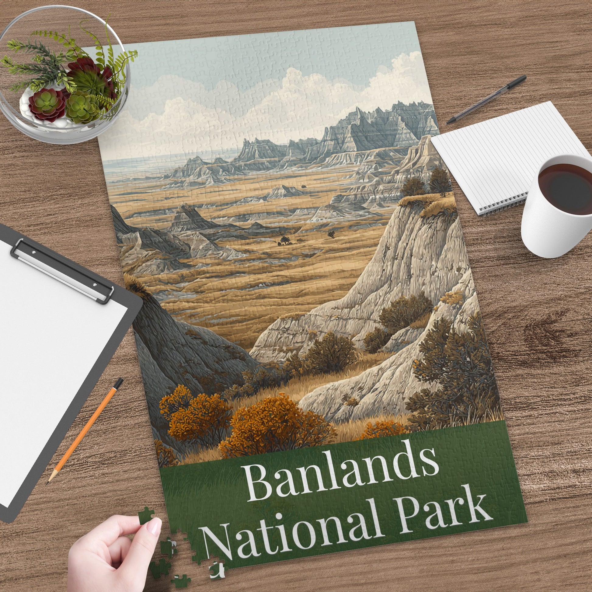 Banlands National Park Jigsaw Puzzle with Stunning View