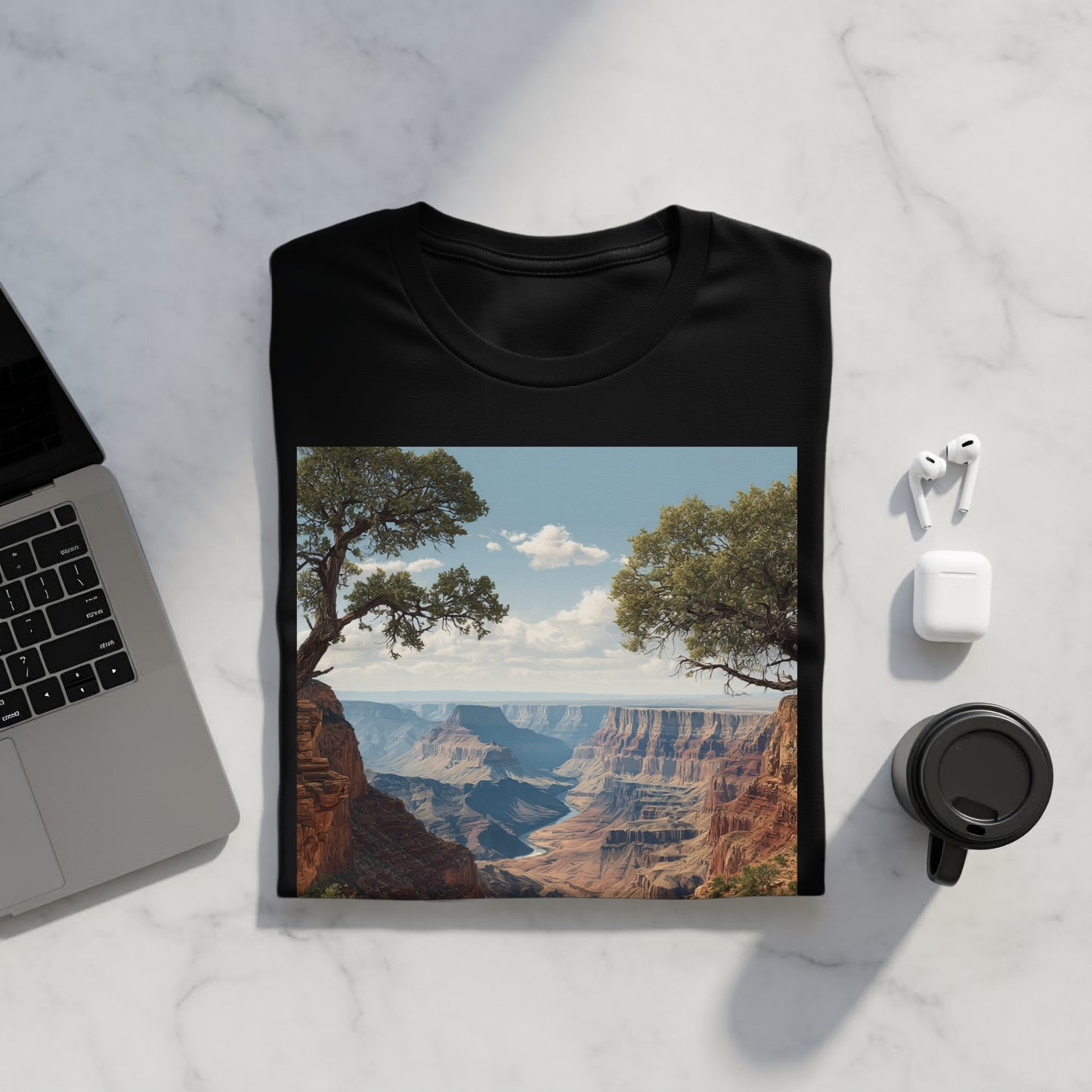Stunning Grand Canyon Scenic Print Shirt