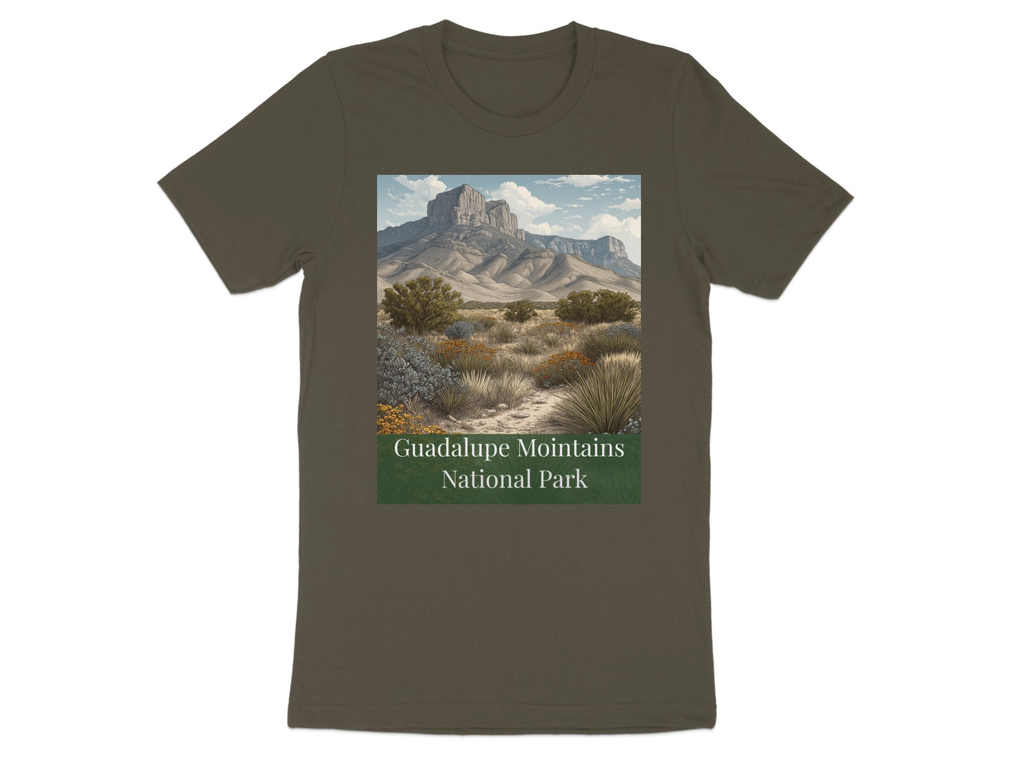 Scenic Guadalupe Mountains National Park T-Shirt