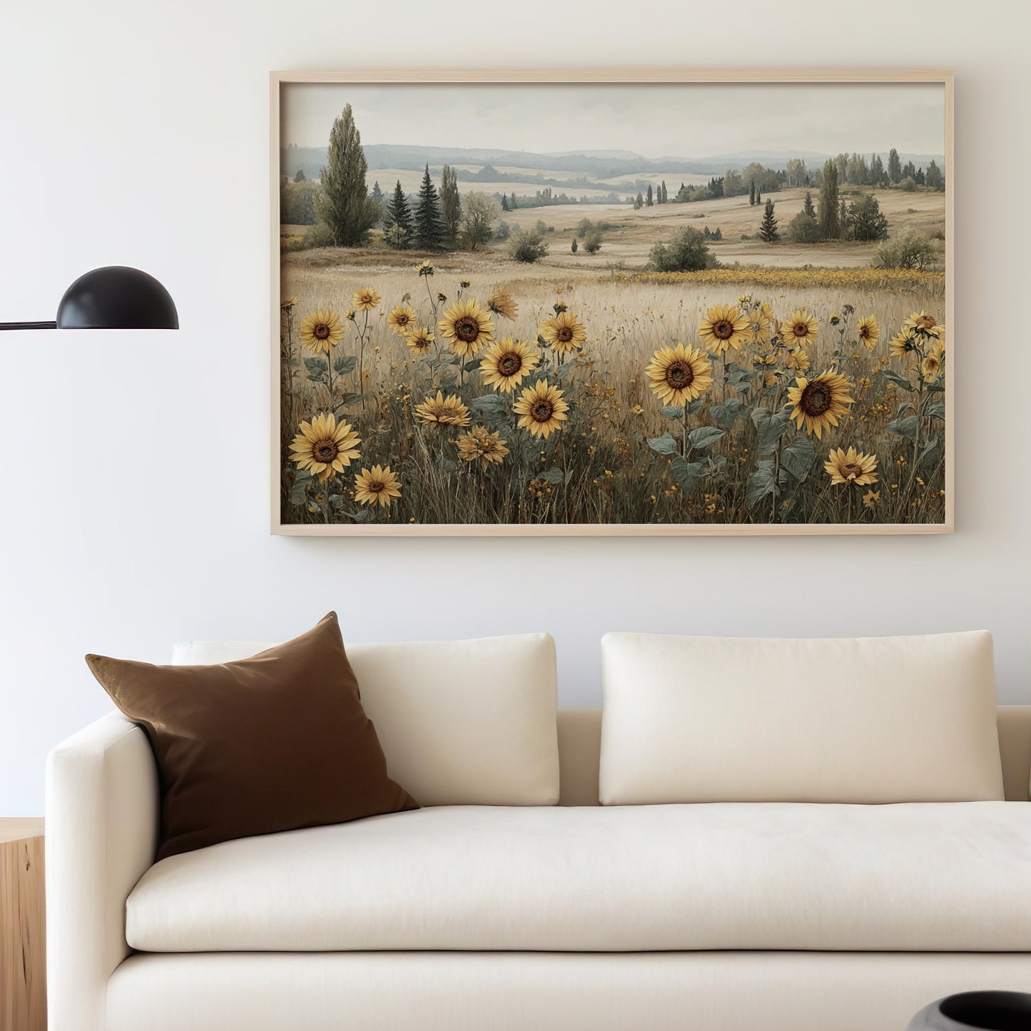Stunning Sunflower Field Wall Art for Home Decor