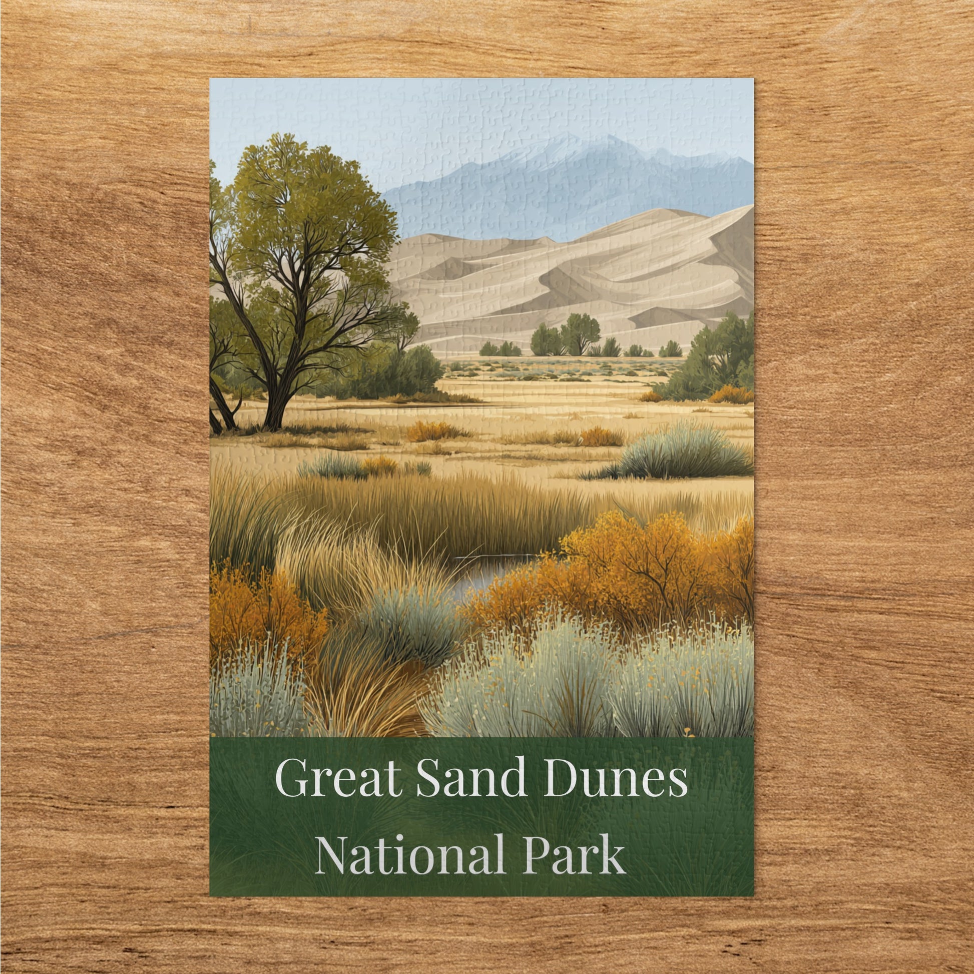 Great Sand Dunes National Park Scene Puzzle