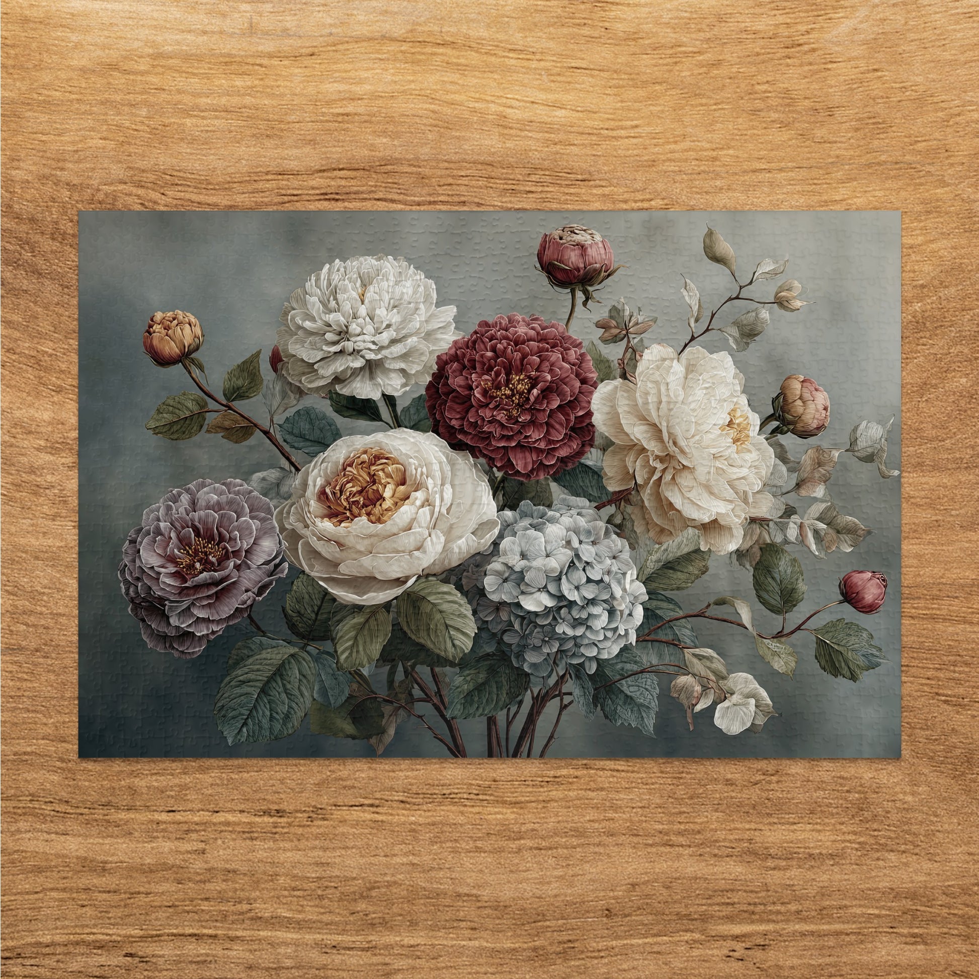 Beautiful Vintage Floral Artwork Puzzle