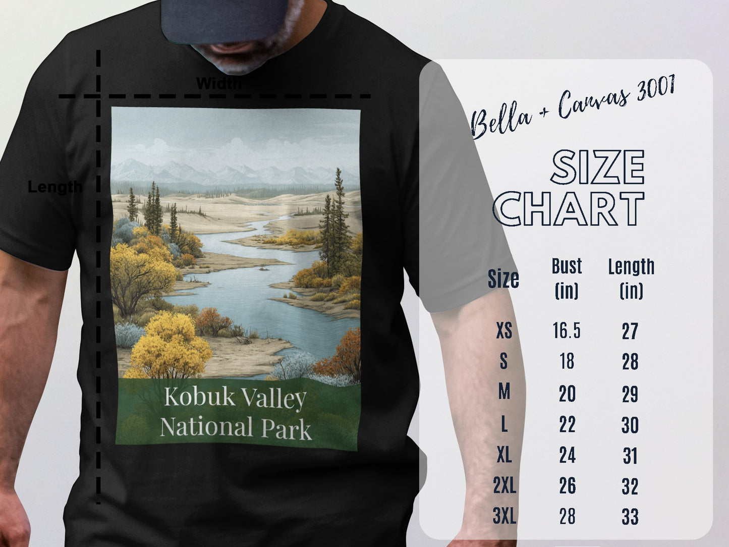 Kobuk Valley National Park Graphic T-Shirt