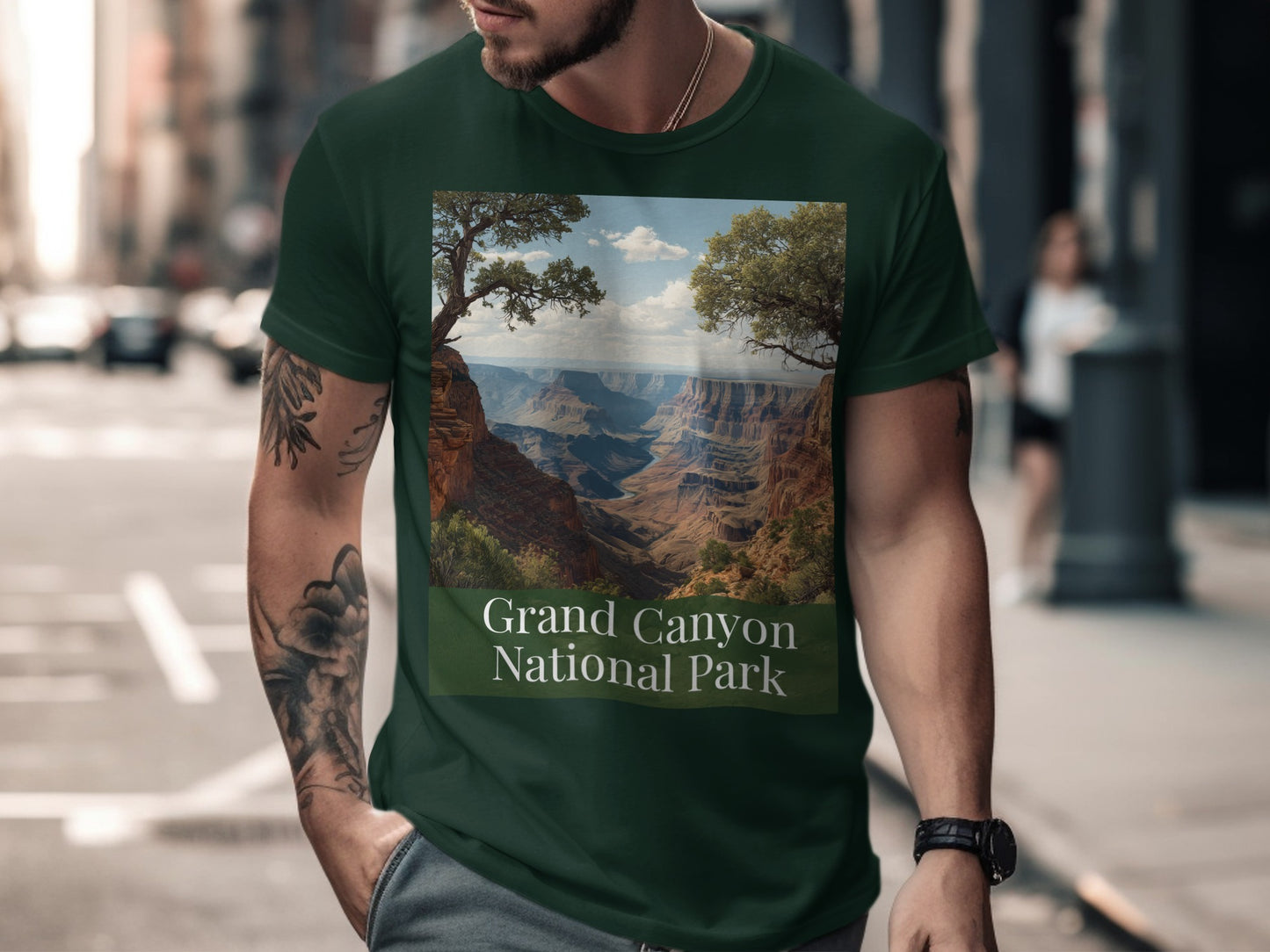 Grand Canyon National Park Scenic Graphic T-shirt