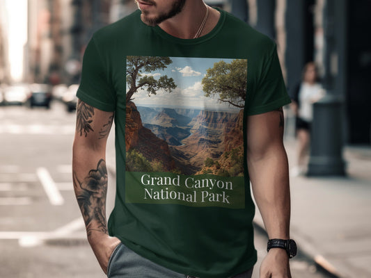 Grand Canyon National Park Scenic Graphic T-shirt