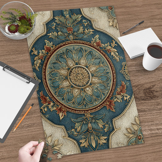 Elegant Round Mandala Design Decorative Rug Product